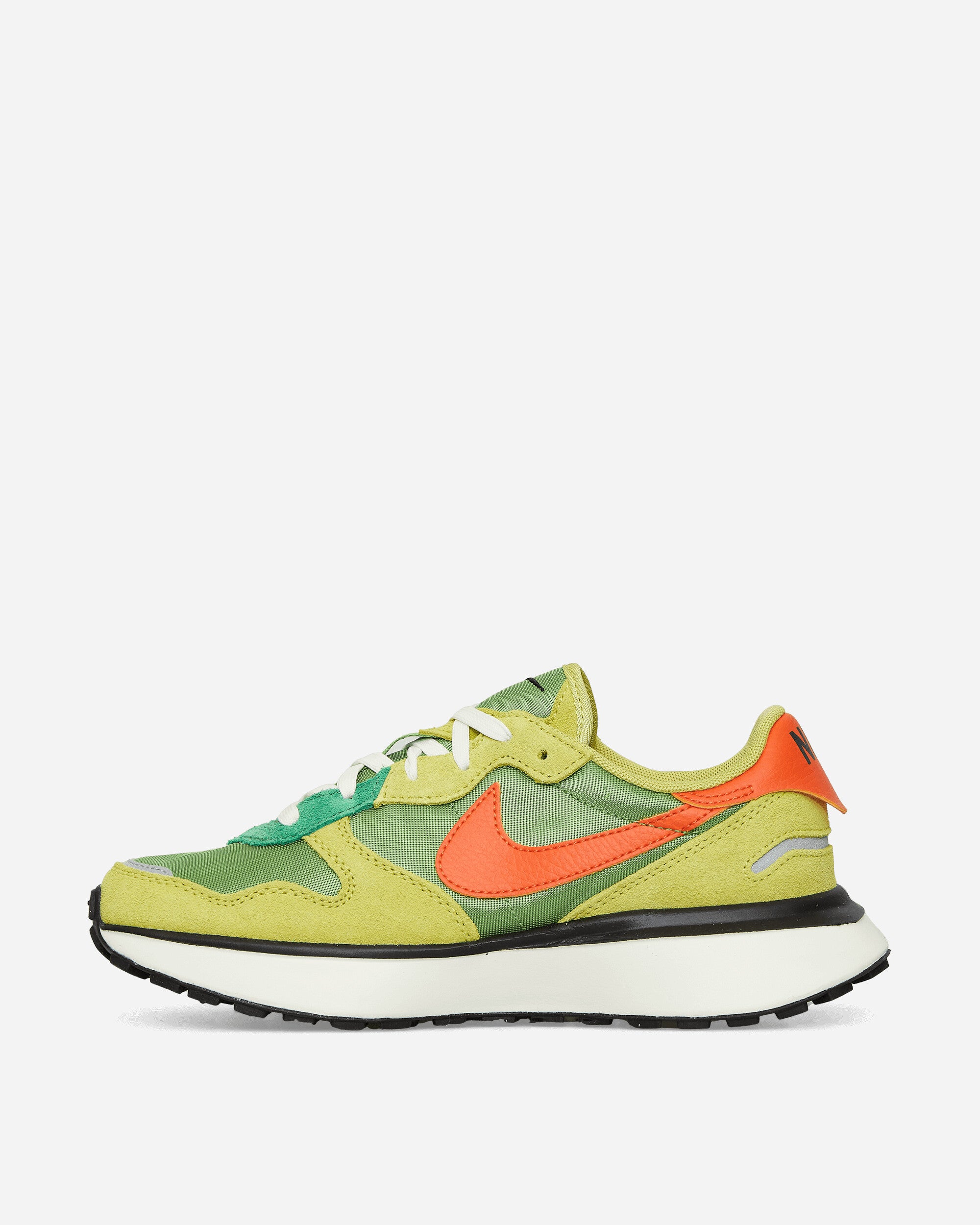 WMNS Phoenix Waffle Sneakers Chlorophyll / Safety Orange