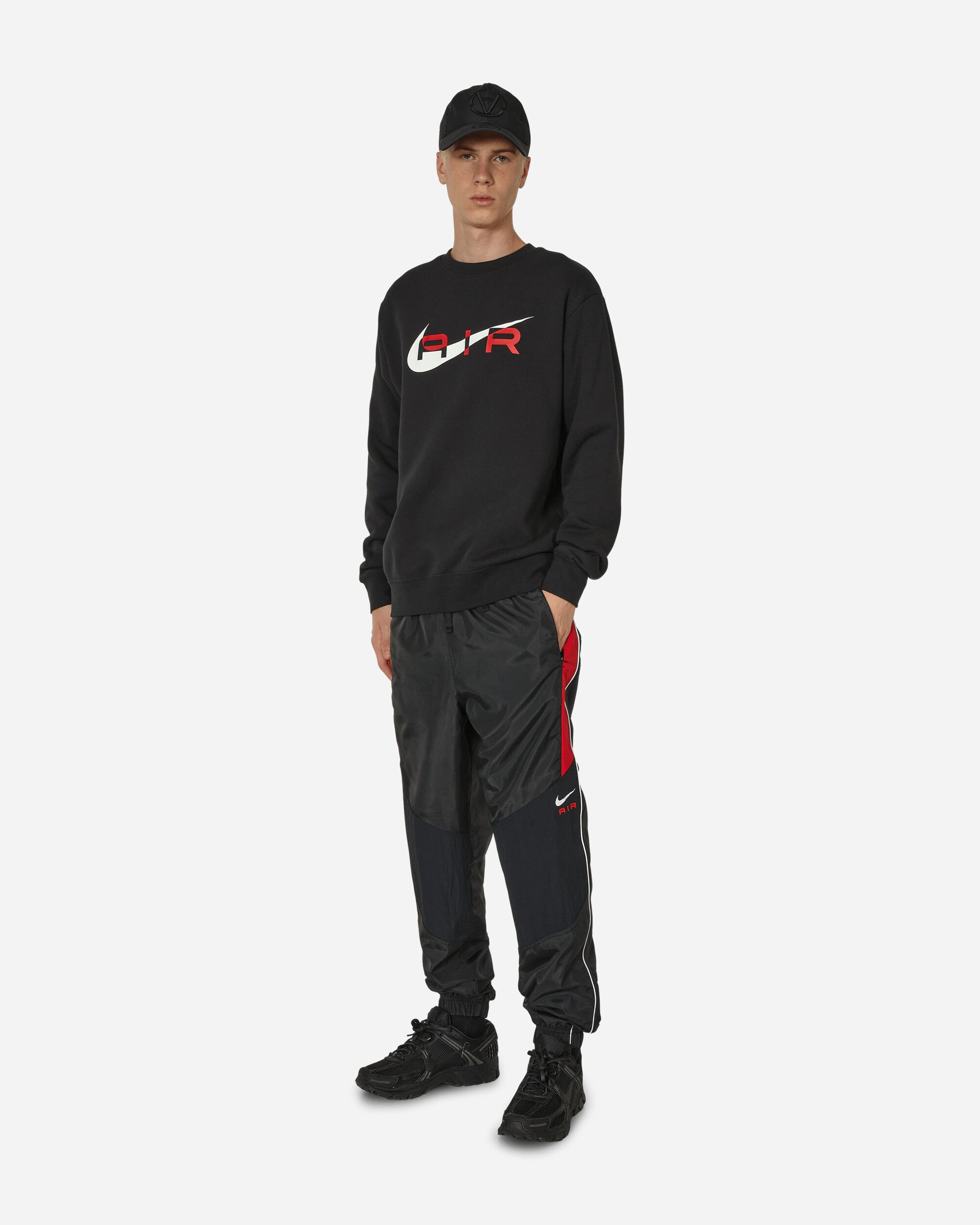 Air Woven Pants Black / University Red