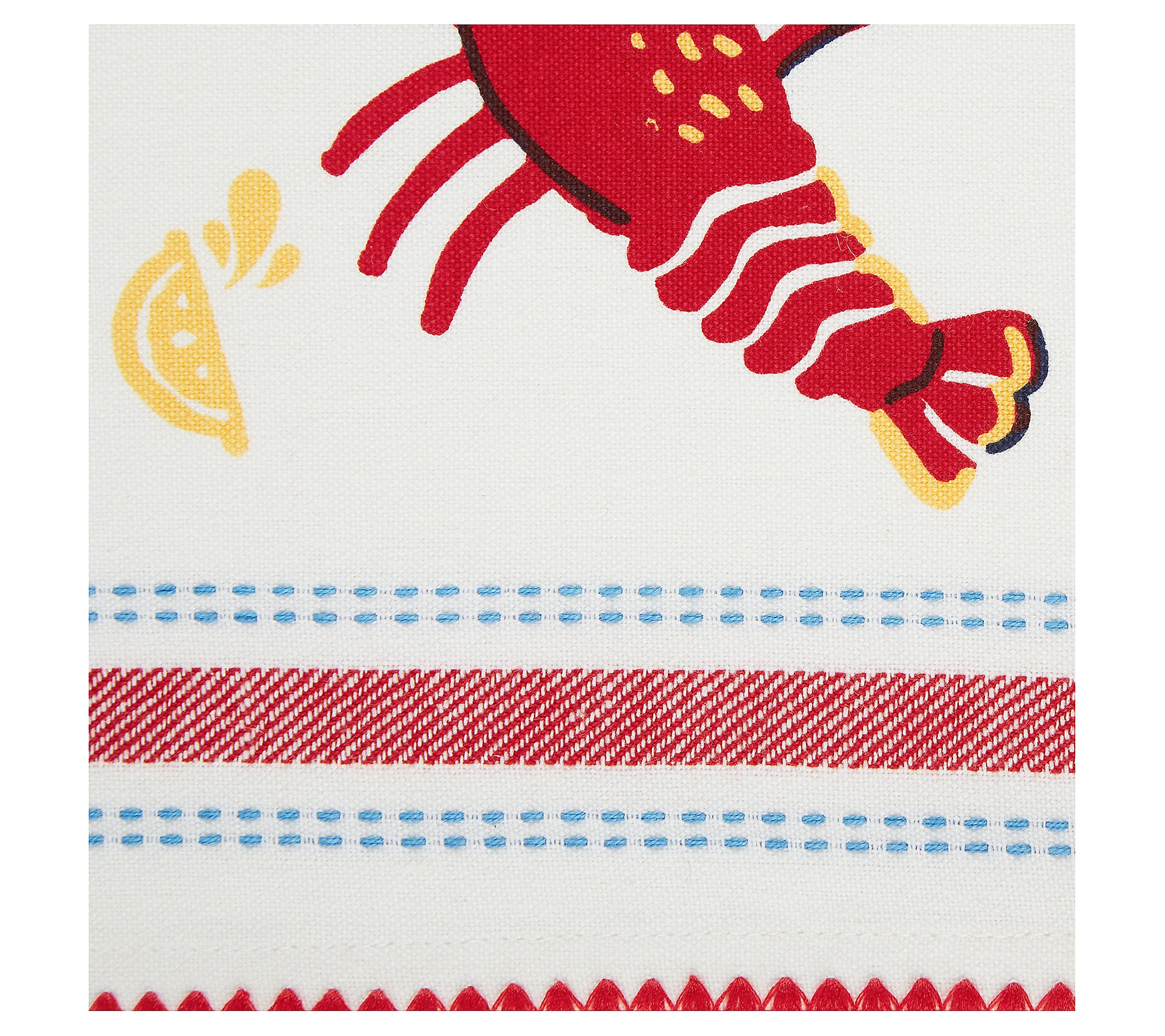 Design Imports  Set of 2 Lobster Kitchen Towels