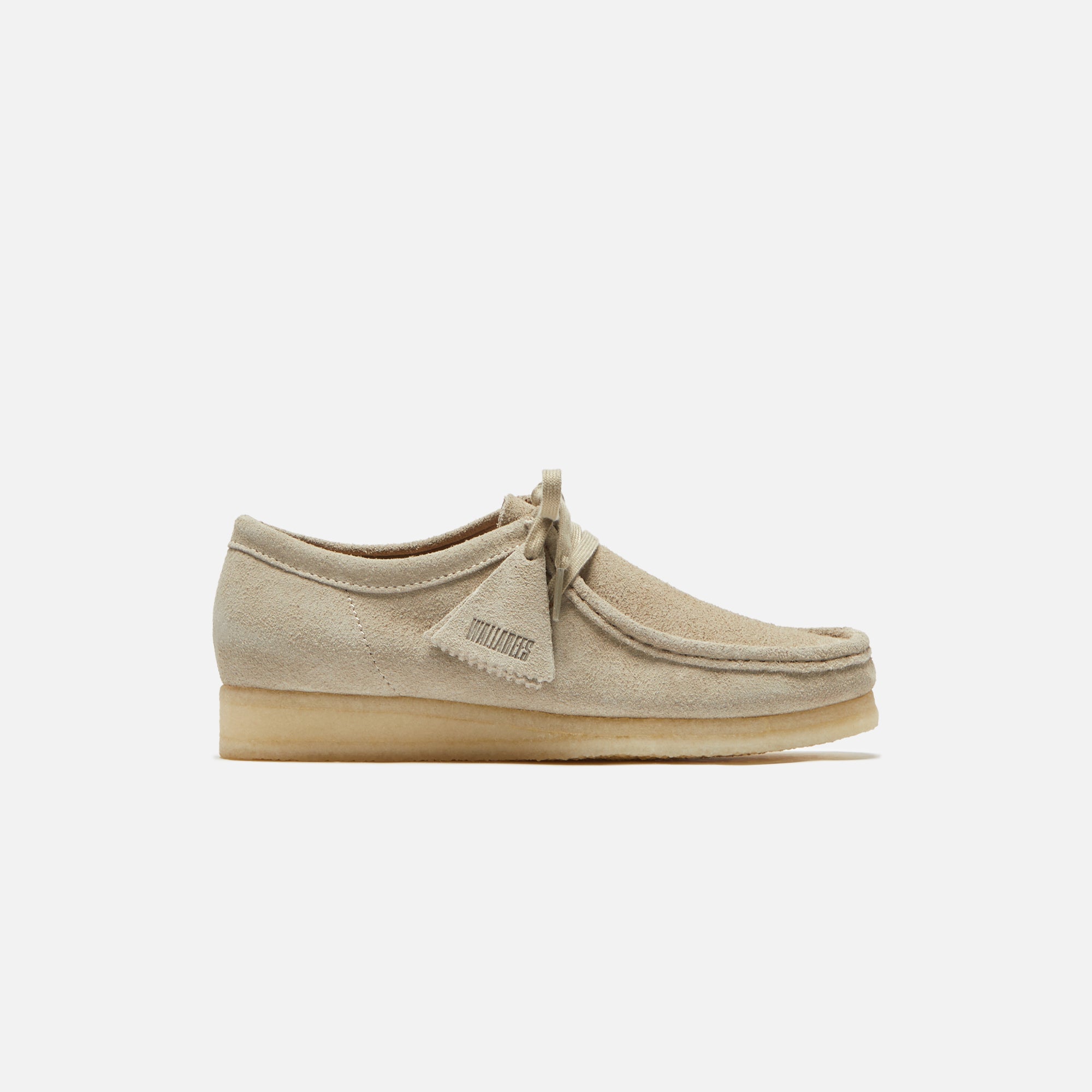 Clarks Wallabee - Pale Grey Suede