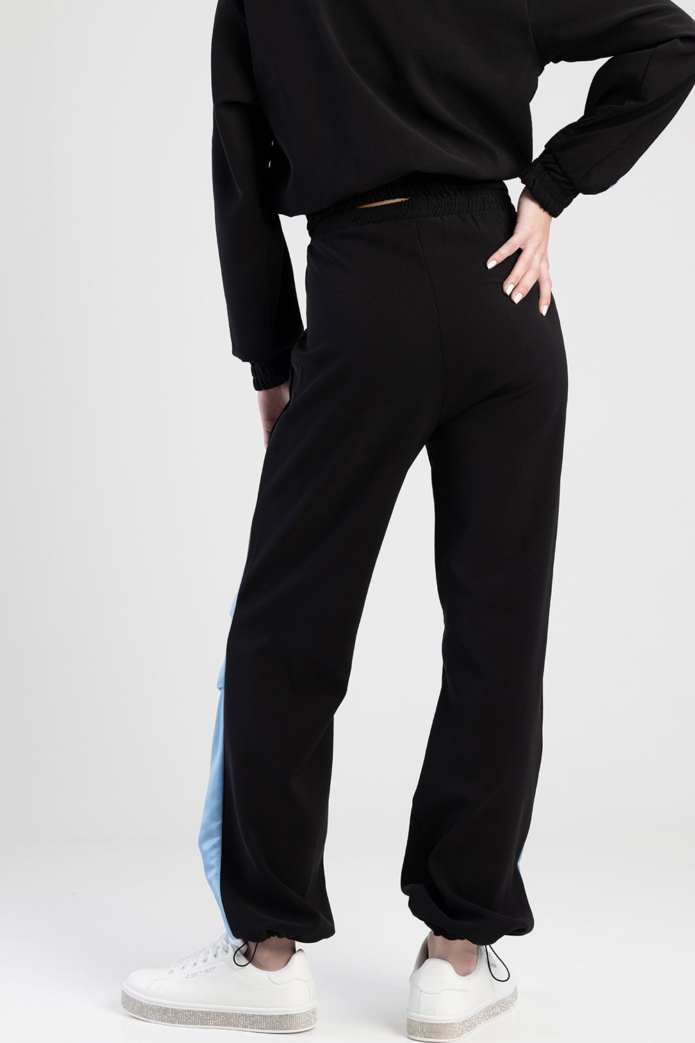 TOUCH BASE-Slim Straight Leg Track Pants With Drawcord-11060019-1724822