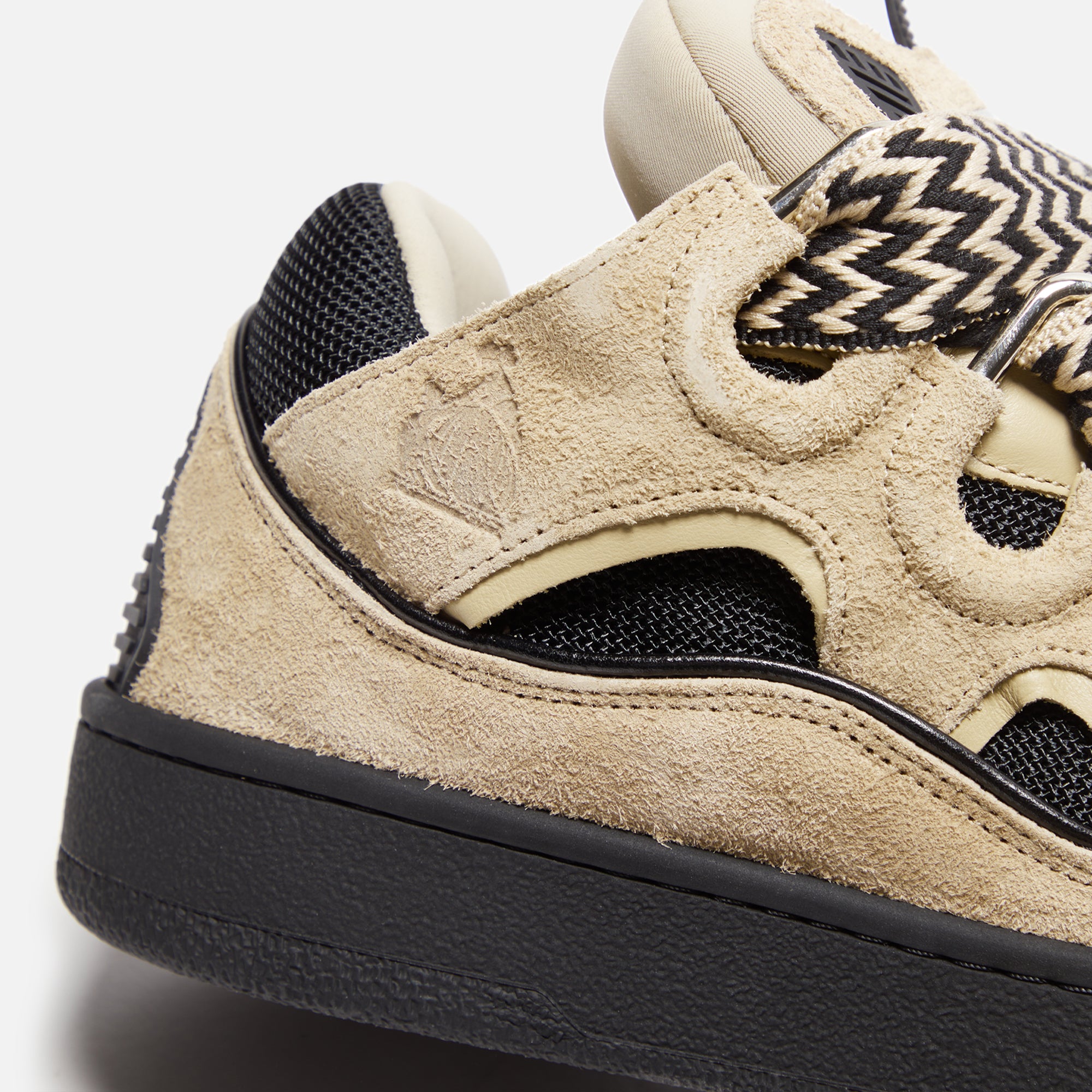 Lanvin Curb Sneaker - Light Brown / Black