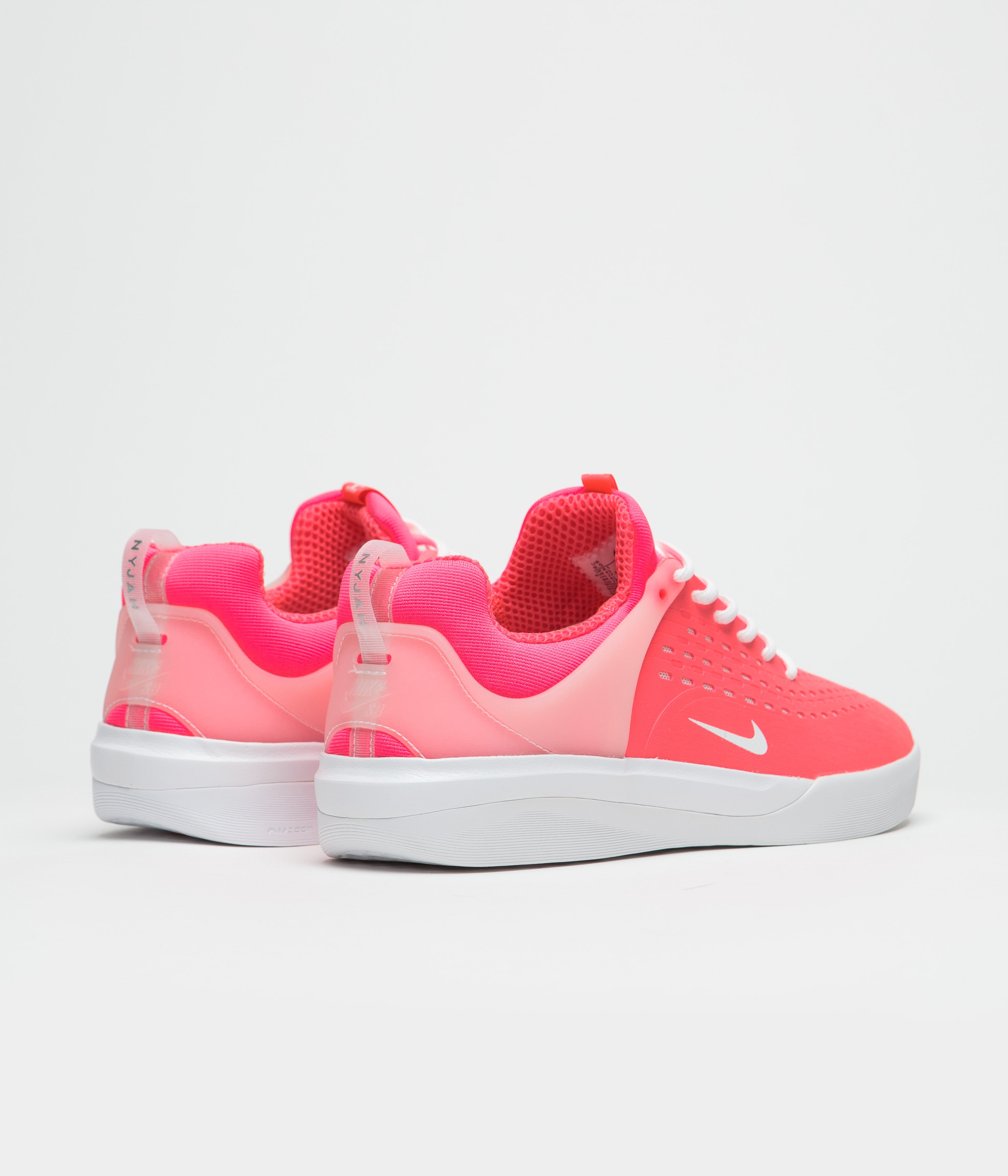 Nike SB Nyjah 3 Shoes - Hot Punch / White - Hot Punch - Hot Punch