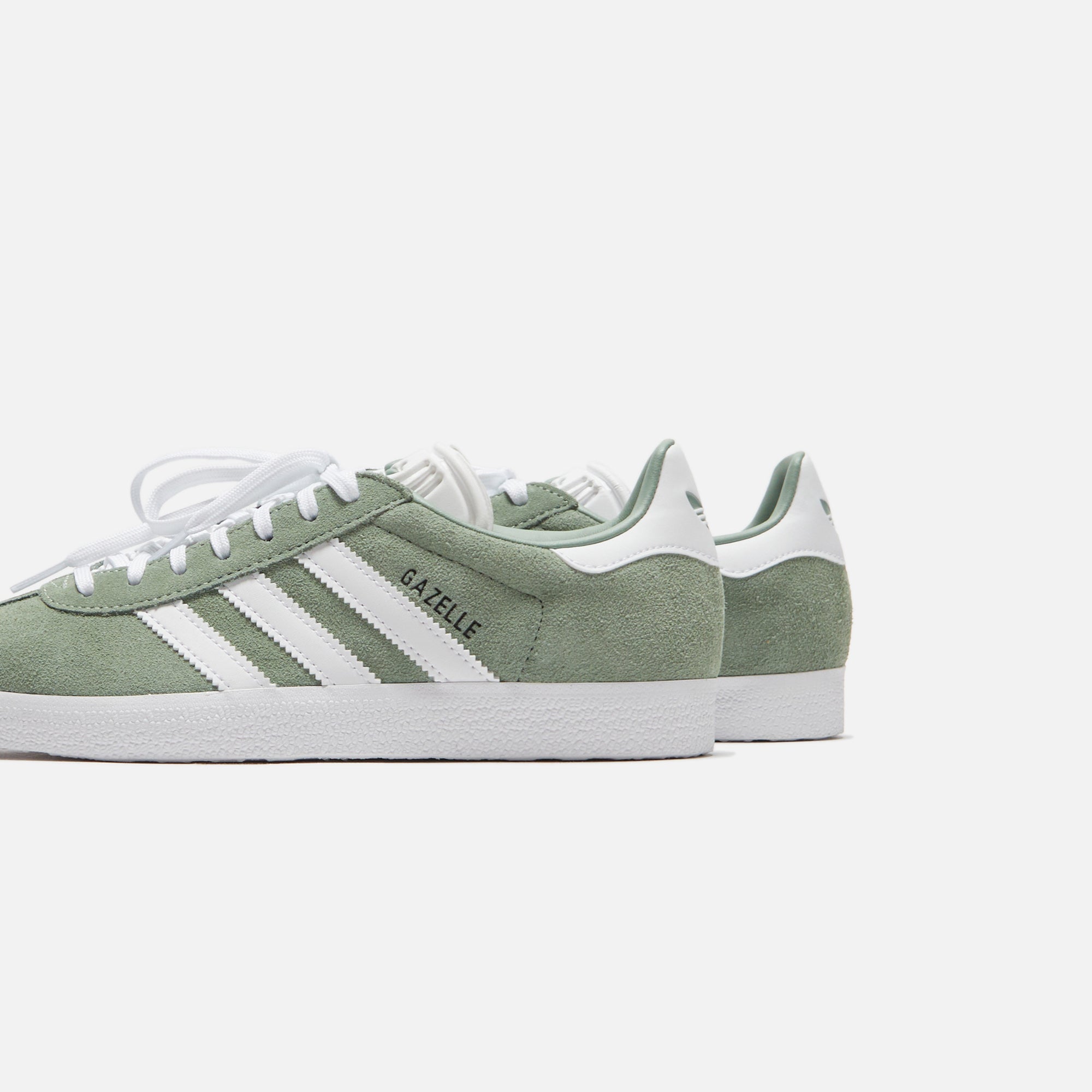 adidas WMNS Gazelle - Core Black / Silver Green / Footwear White