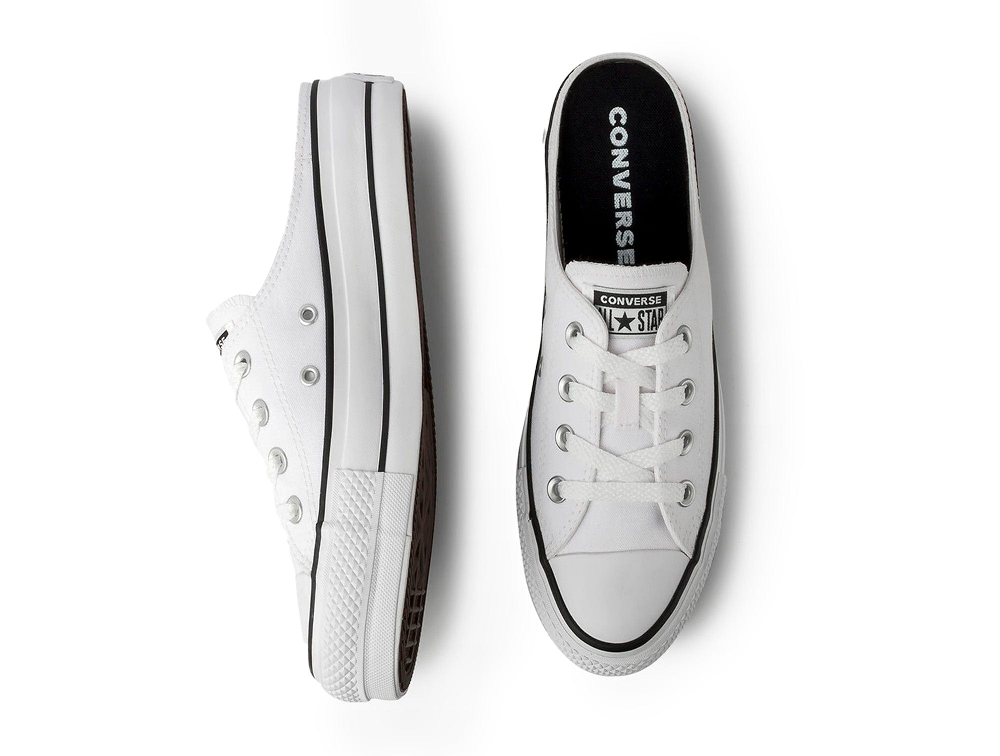 Converse Chuck Taylor Plataforma Mule Womens Blanco