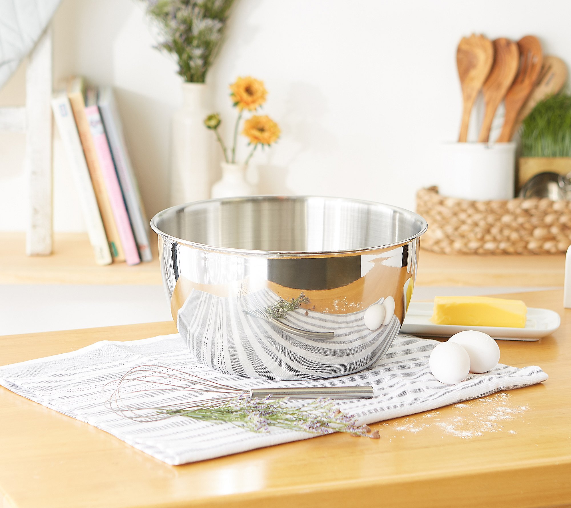 RSVP 12 Qt. Stainless Steel Mixing Bowl