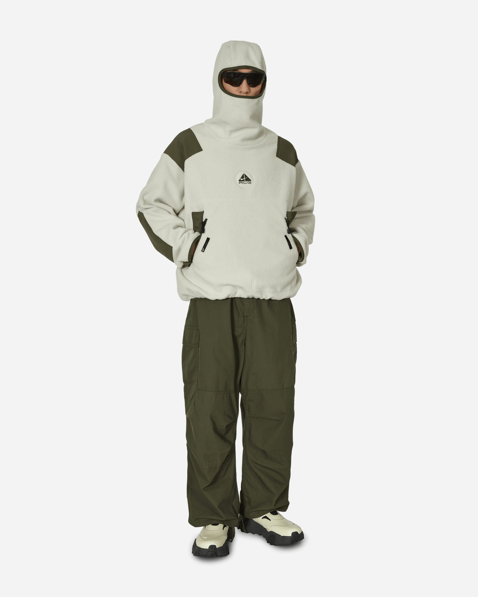 ACG Balaclava Retro Fleece Pullover Light Bone