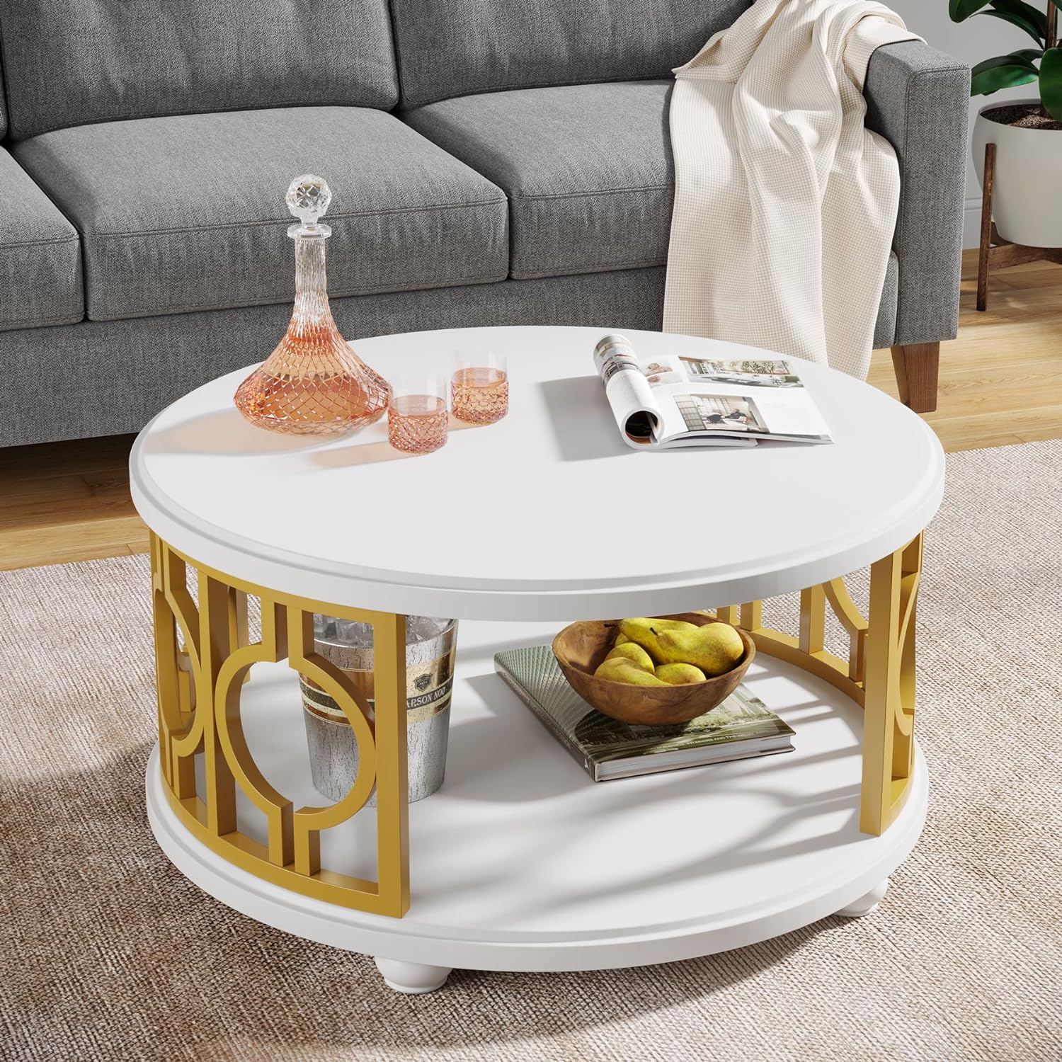 2-Tier Coffee Table, 31.5