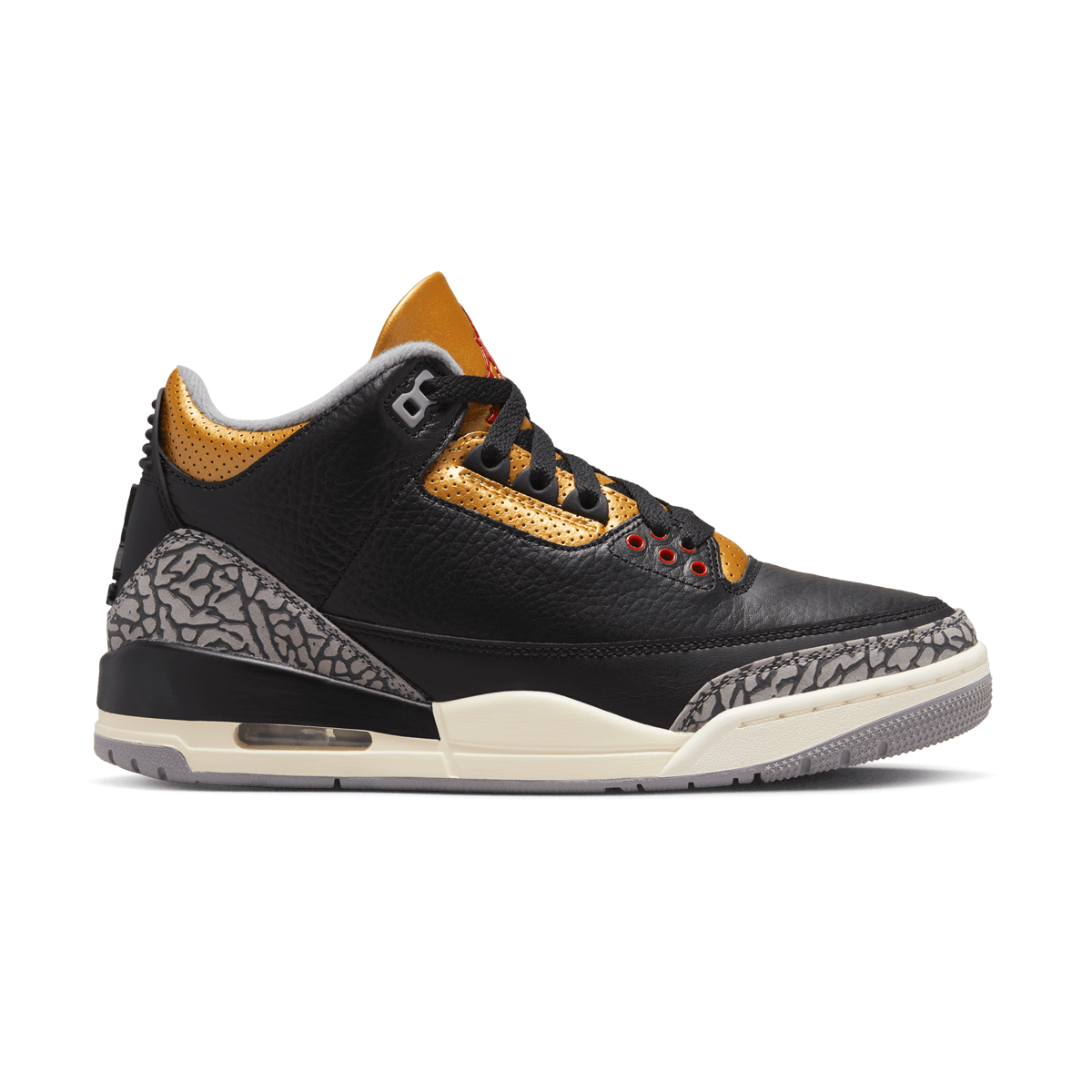 Wmns Air Jordan 3 Retro 'Black Gold'