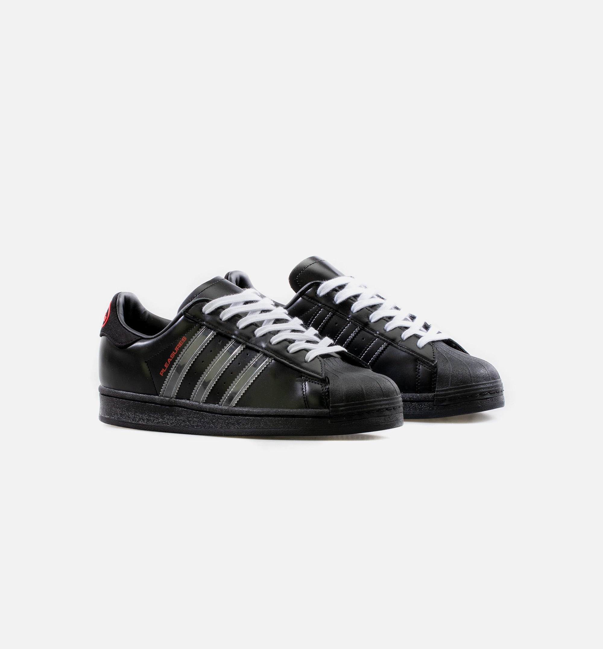 adidas Consortium X Pleasures Superstar Mens Lifestyle Shoe - Black/White