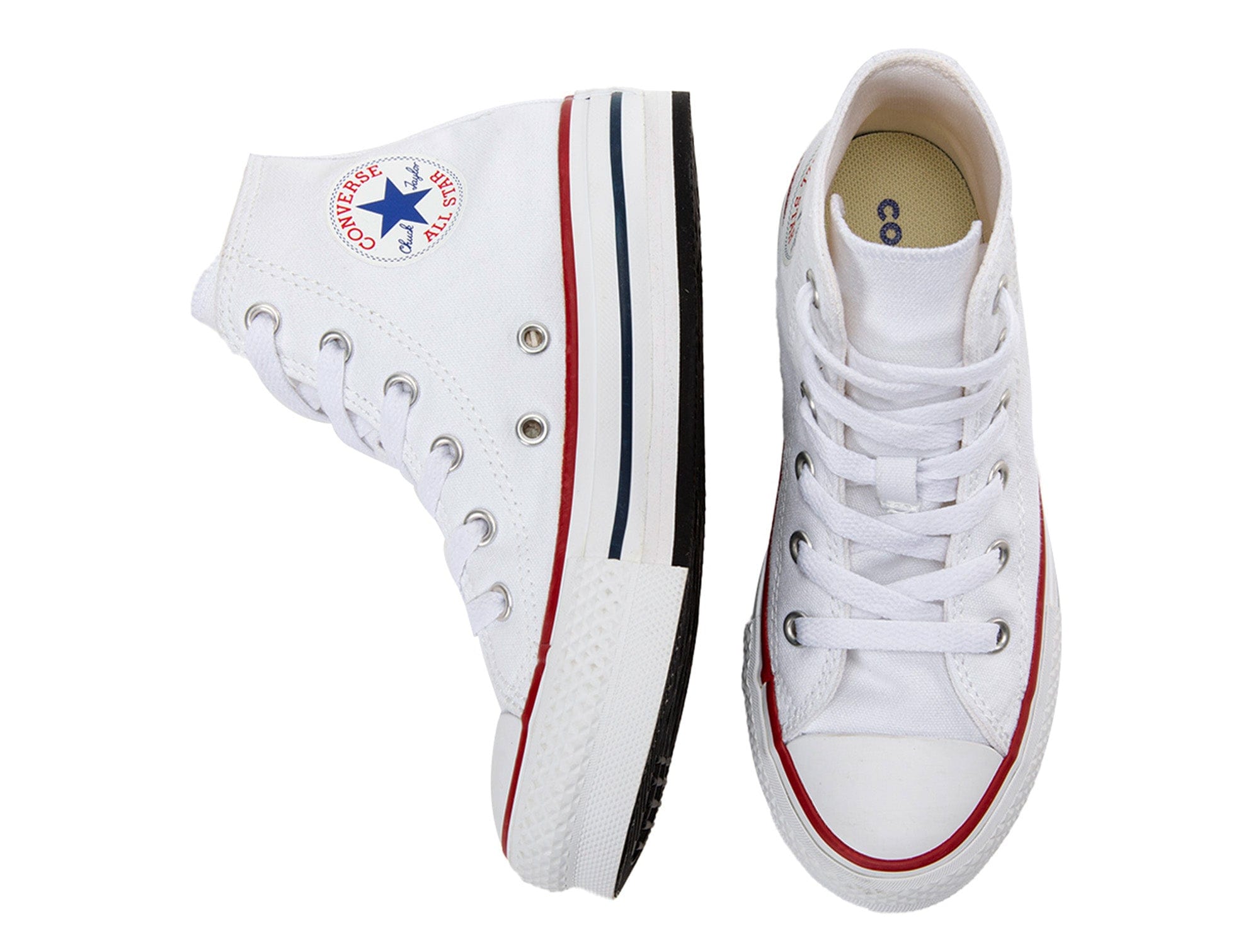 Converse Chuck Taylor Eva Lift Junior Blanco