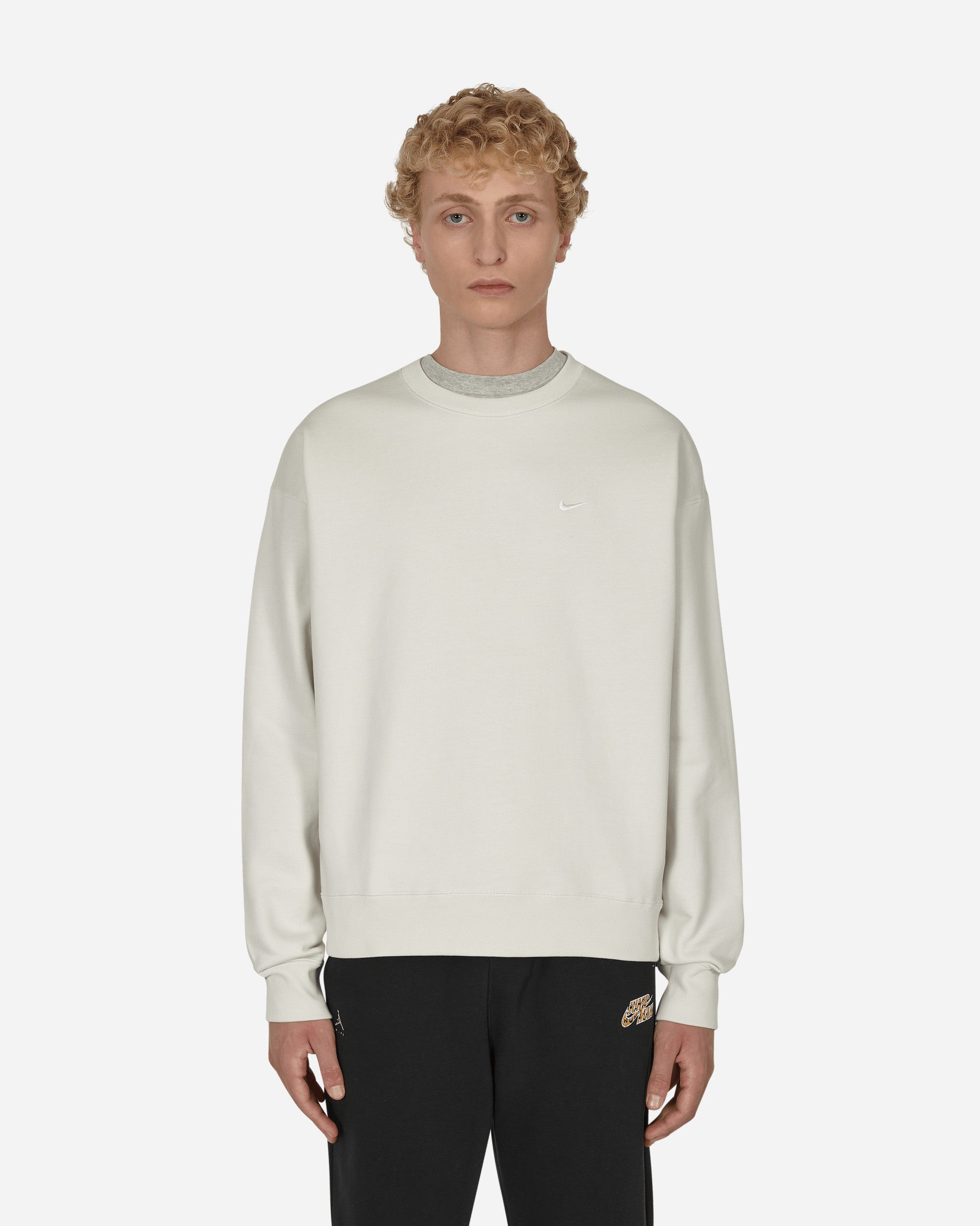 Solo Swoosh Crewneck Sweatshirt White