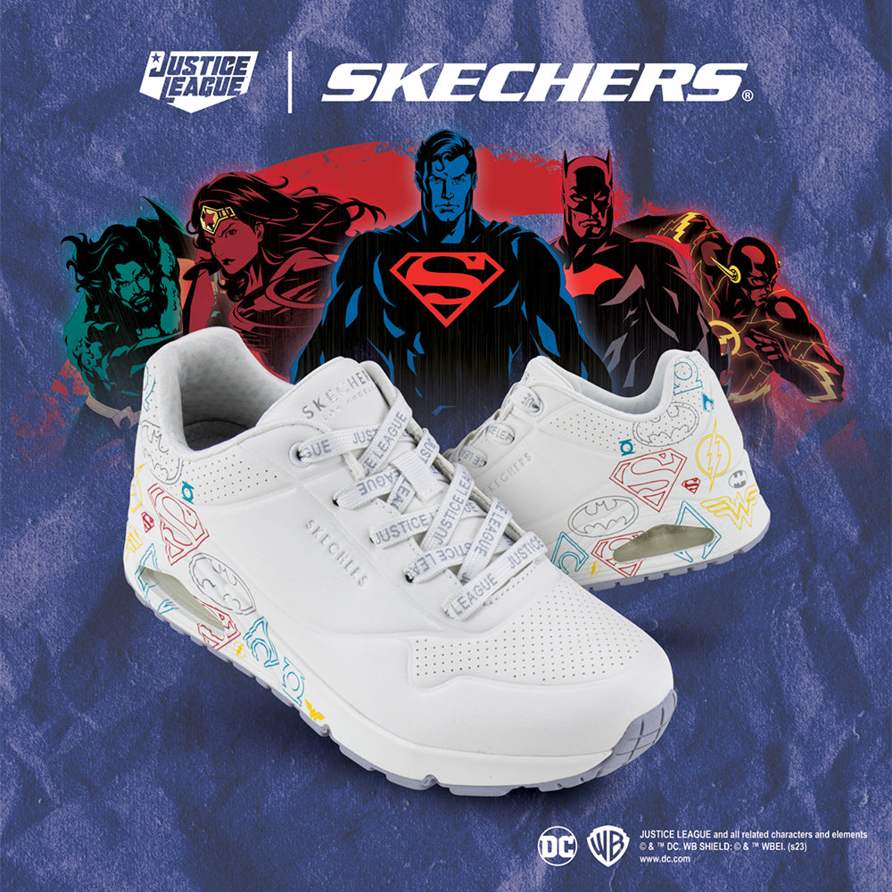 Skechers Women DC Collection SKECHERS Street Uno Shoes - 800018-WHT