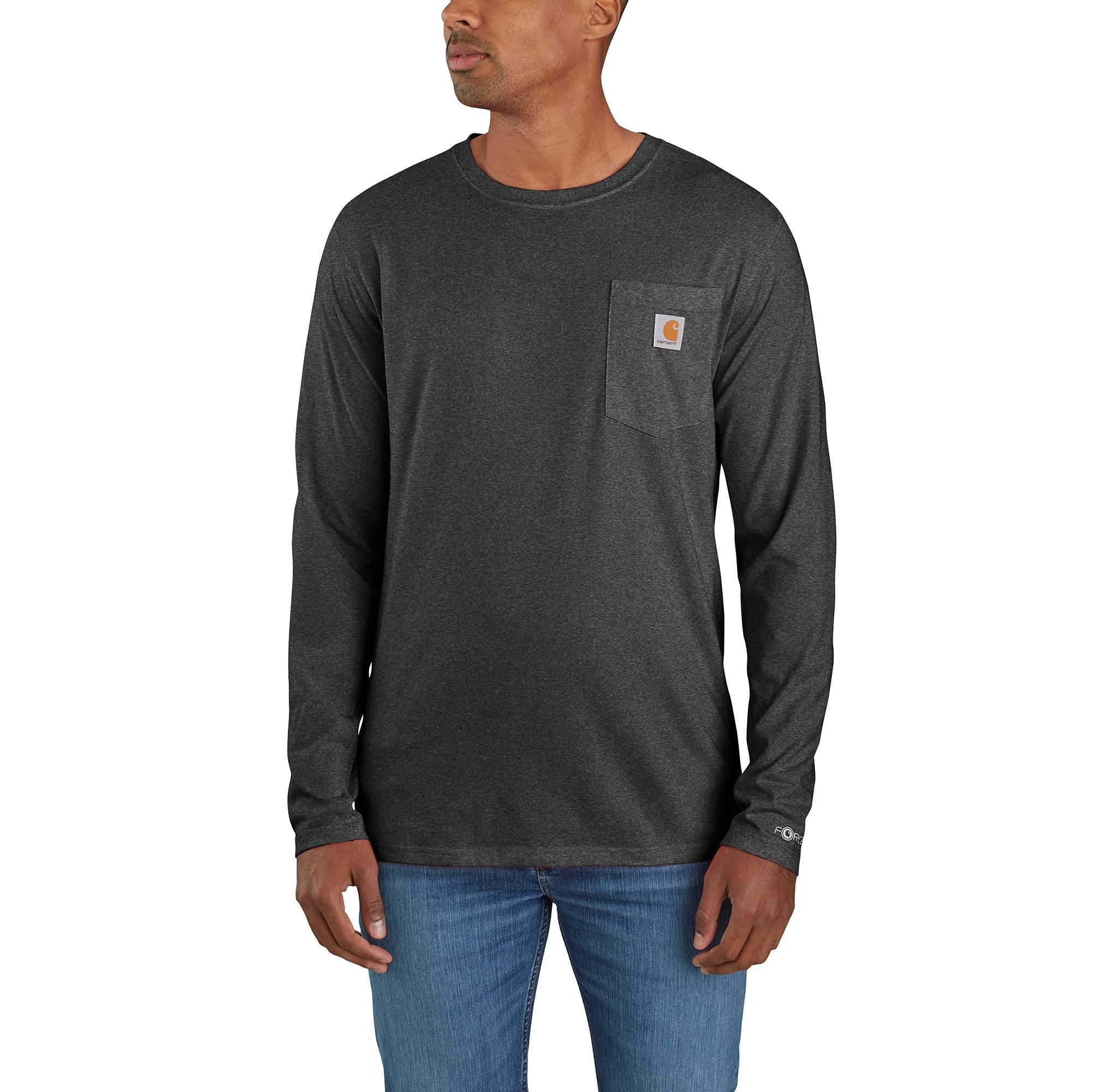 Carhartt Men's Force® Relaxed Fit Long Sleeve Pocket T-Shirt