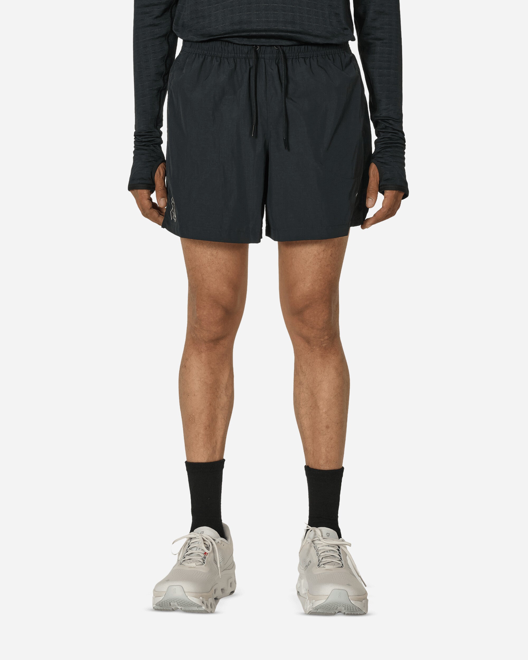 Patta Running Team Shorts Black