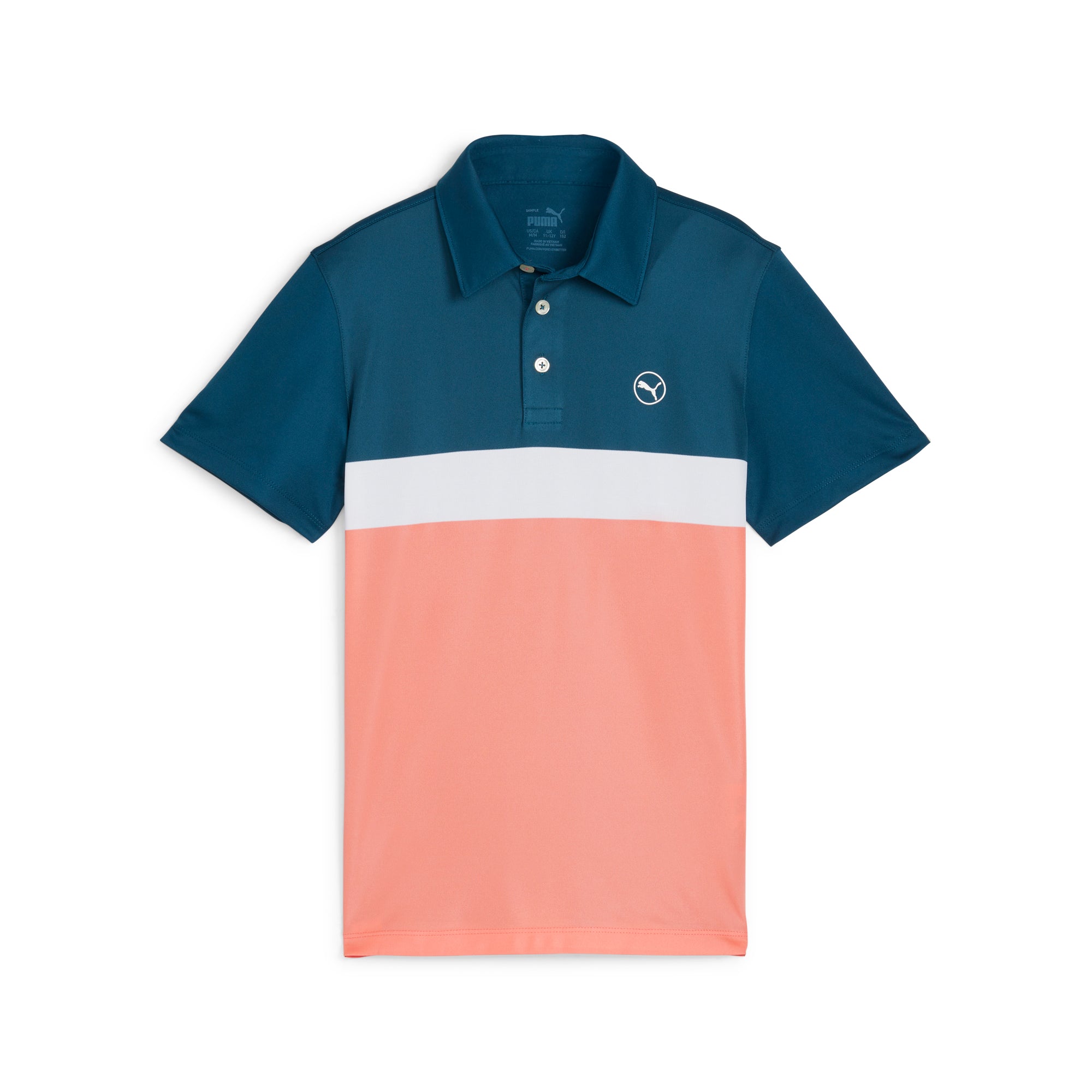 Boy's Colorblock Golf Polo