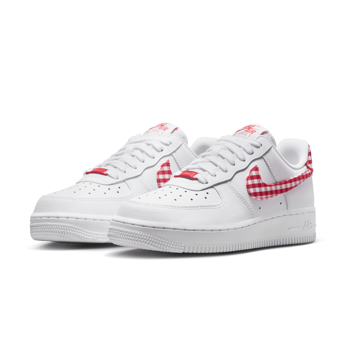 Wmns Air Force 1 ’07 'Gingham Red'