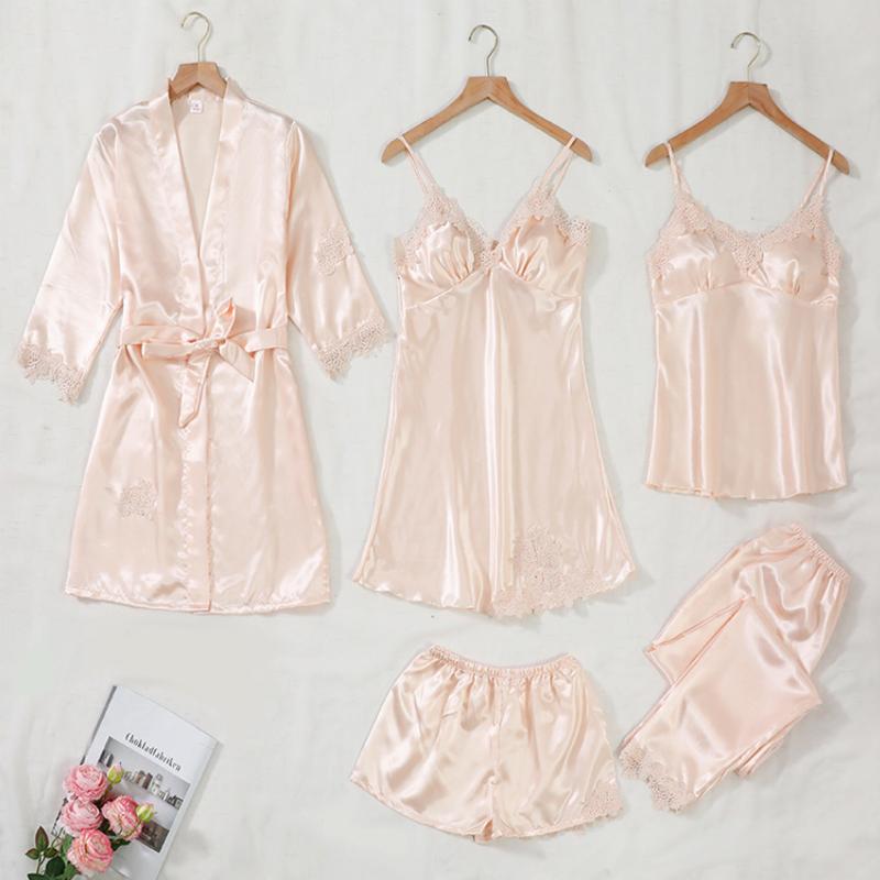 5 Piece Pajama Set