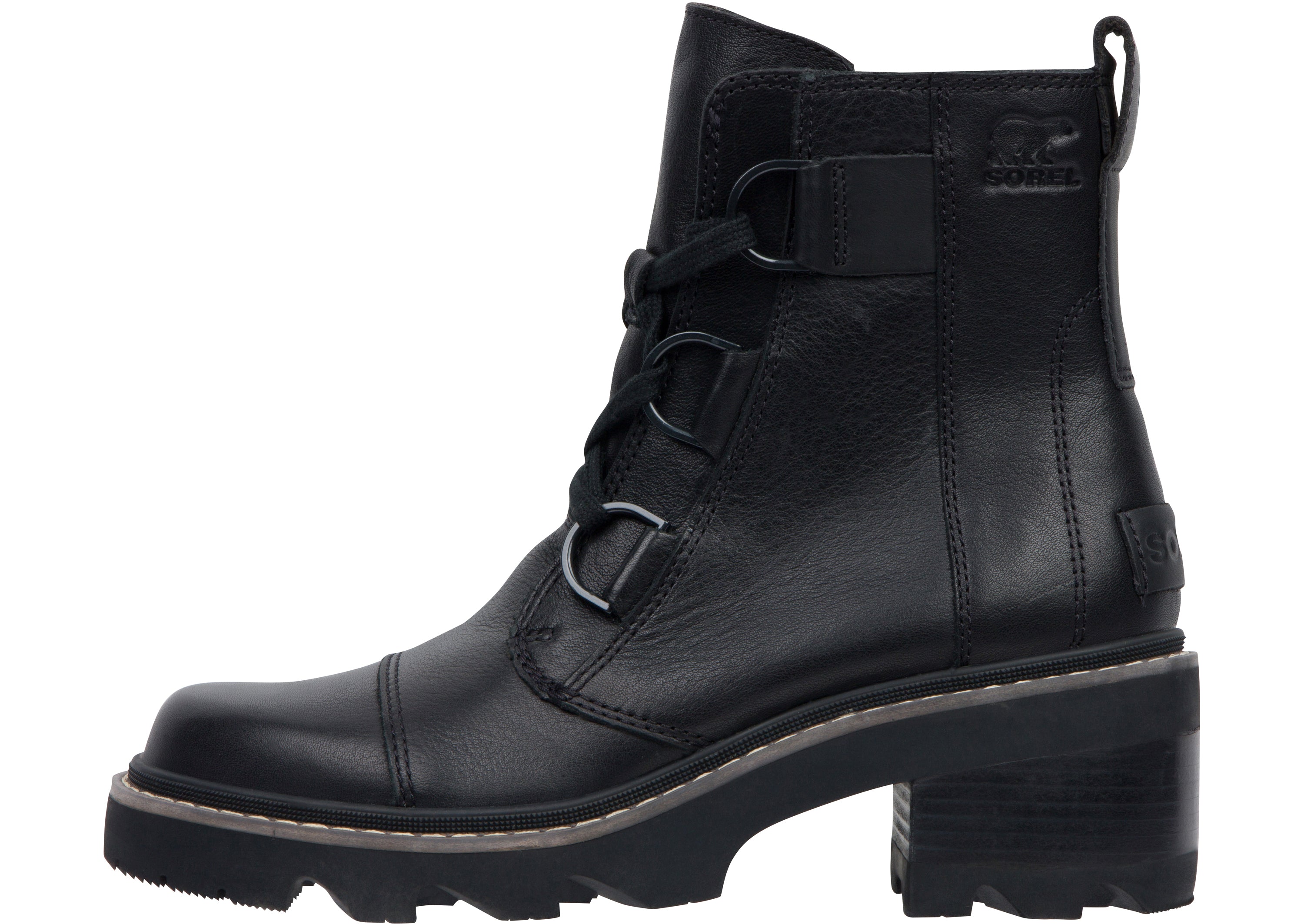 Sorel Womens Joan Now Lace Black Black