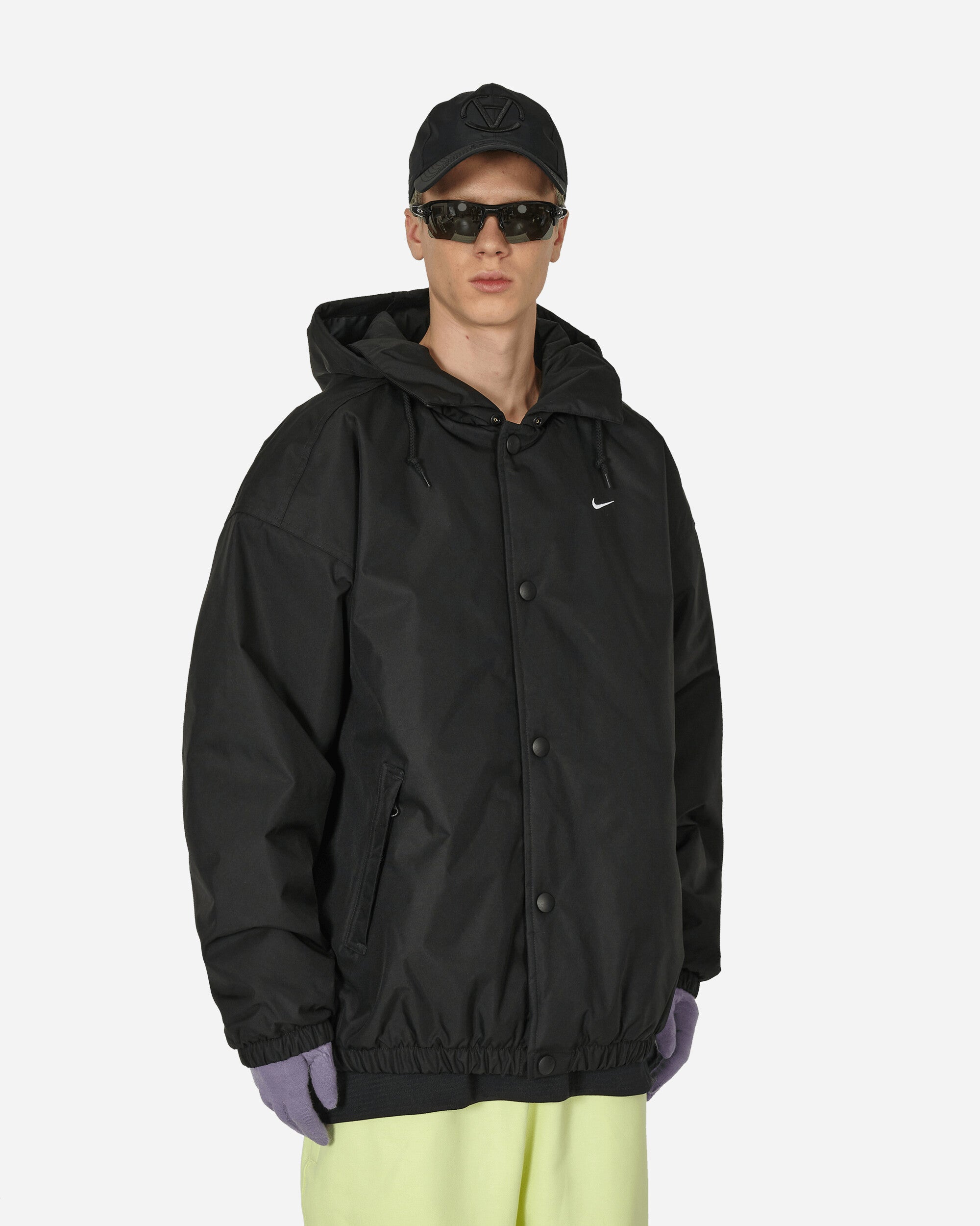 Solo Swoosh Puffer Jacket Black