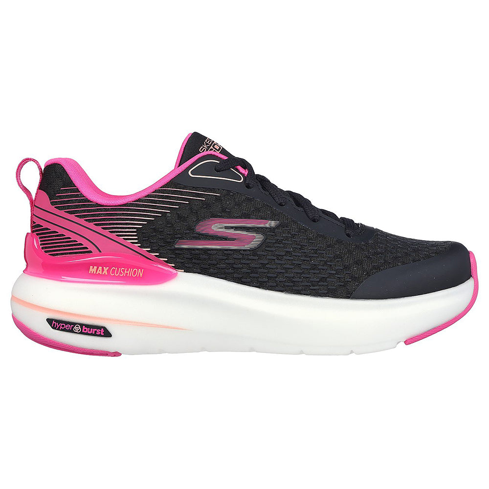 Skechers Women Max Cushioning Hyper Burst Shoes - 129293-BKHP