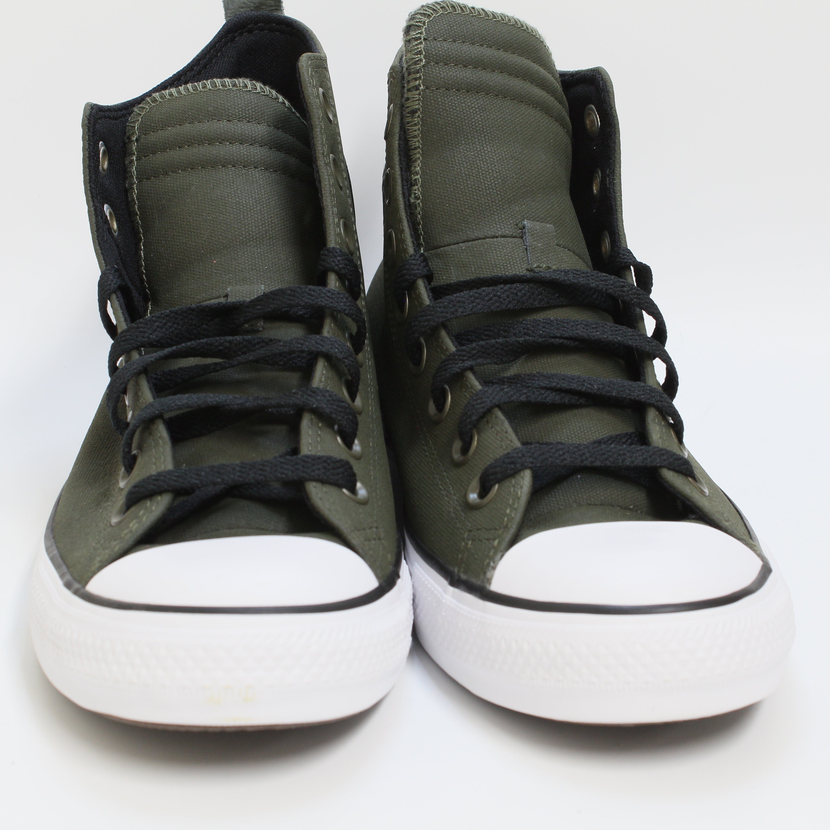 Mens Converse All Star Hi Trainers Utility Green White Black