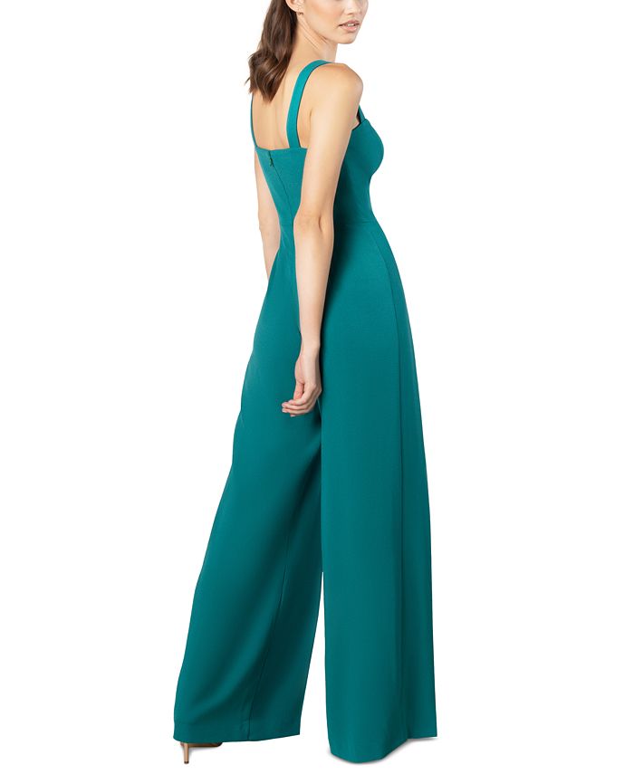 Women's Pleated Wide-Leg Jumpsuit