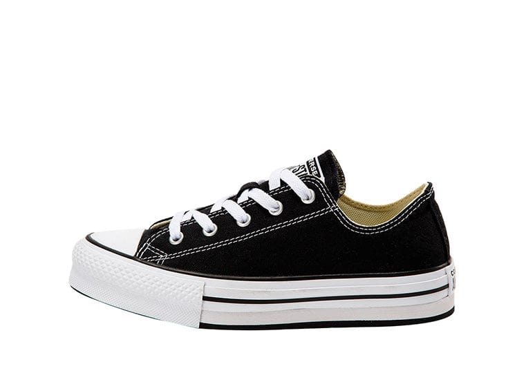 Converse Chuck T Plataforma Junior Negro