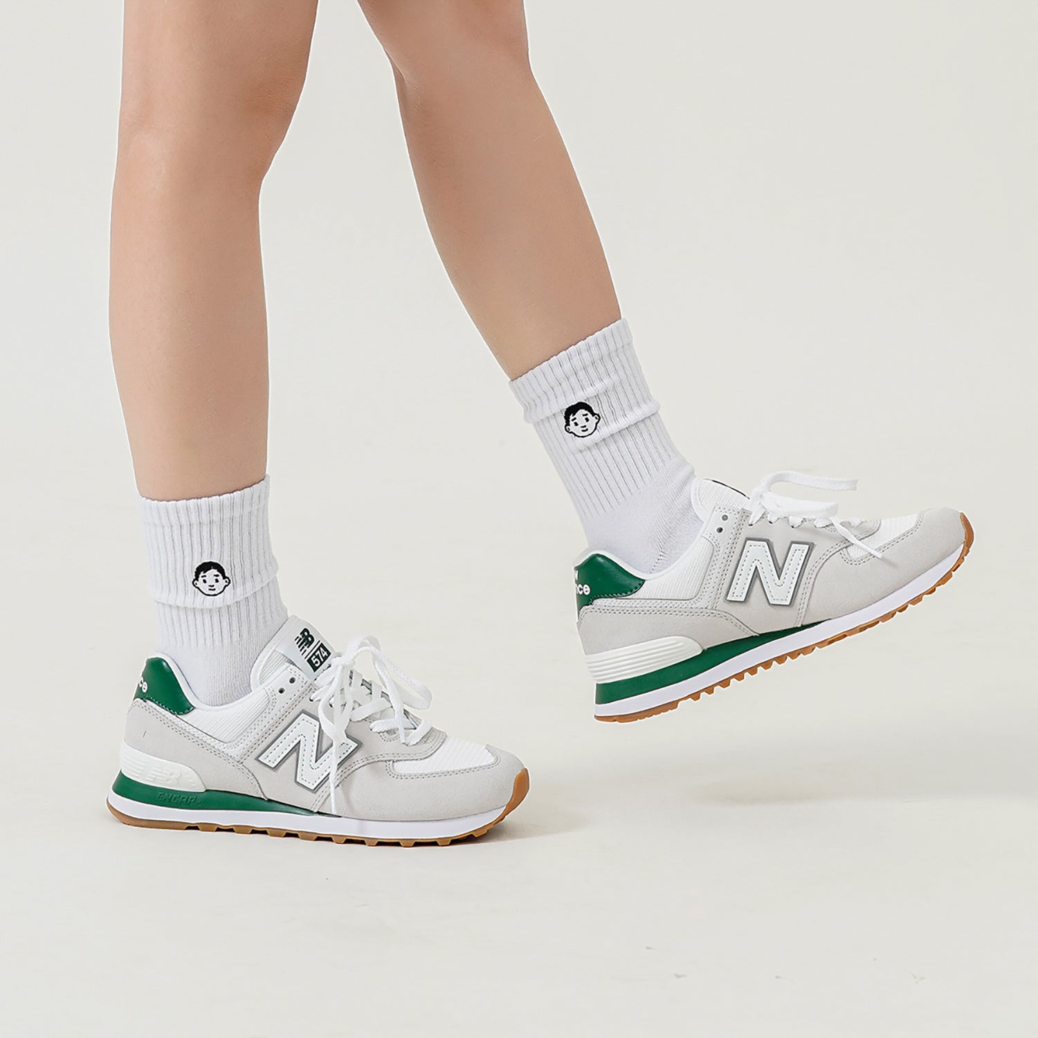 New Balance 574 'White Green' ML574TD2