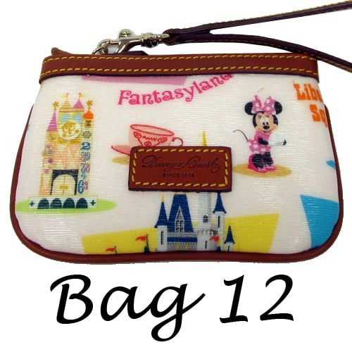 Disney Dooney and Bourke Bag - Disney World Retro - Wristlet SPECIFIC