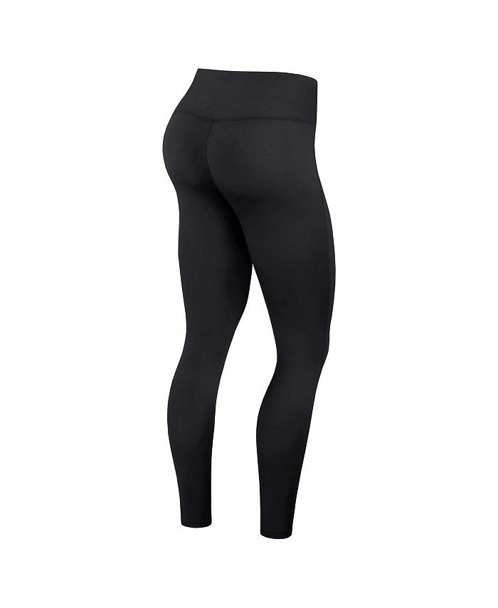Women's Branded Black Dallas Cowboys Wordmark Stacked Leggings