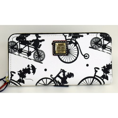 Disney Dooney and Bourke Bag - Flower and Garden Bicycles - Wallet