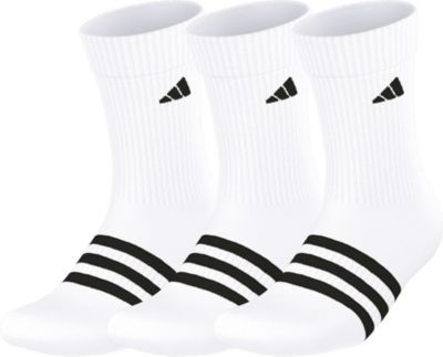 adidas Unisex Adaptive 3-Pack Crew Socks