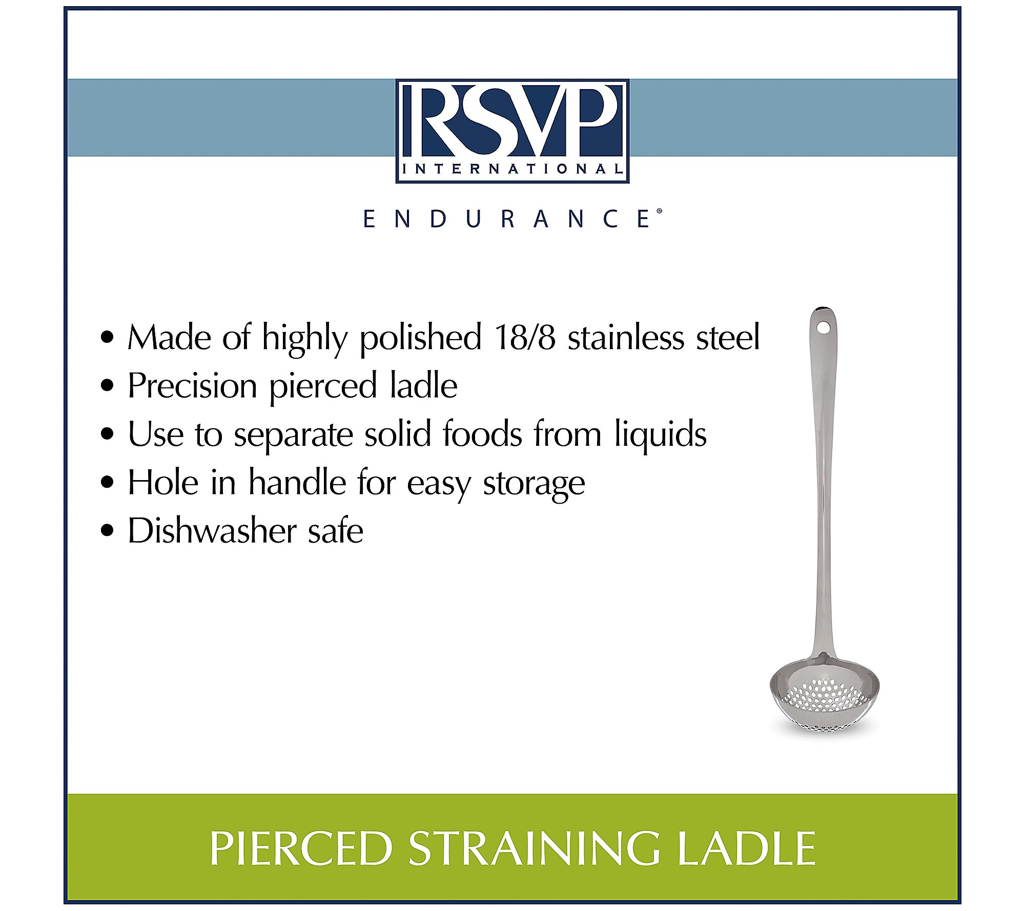 RSVP Endurance Pierced Straining Ladle