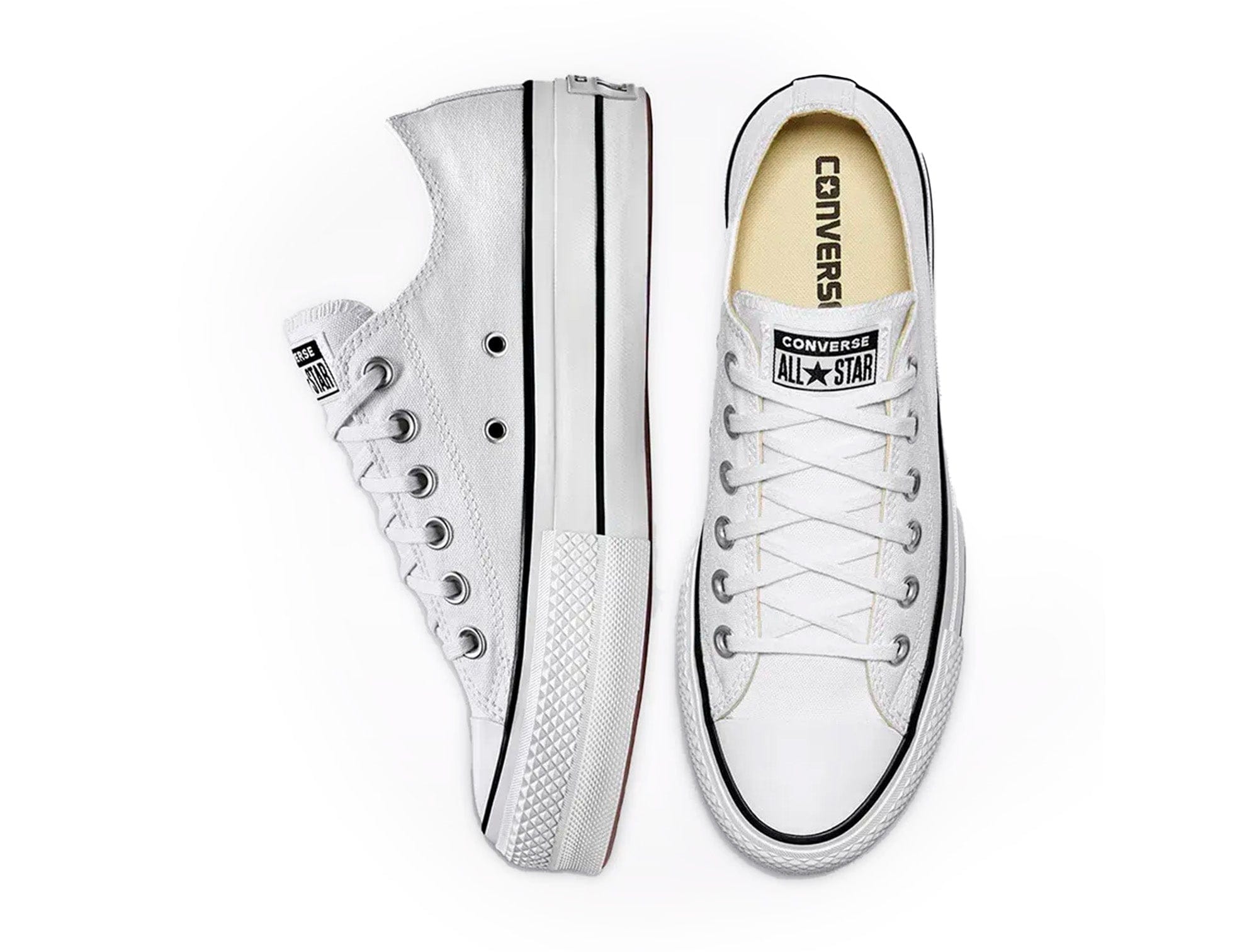 Converse Chuck Taylor Plataforma Womens Blanco