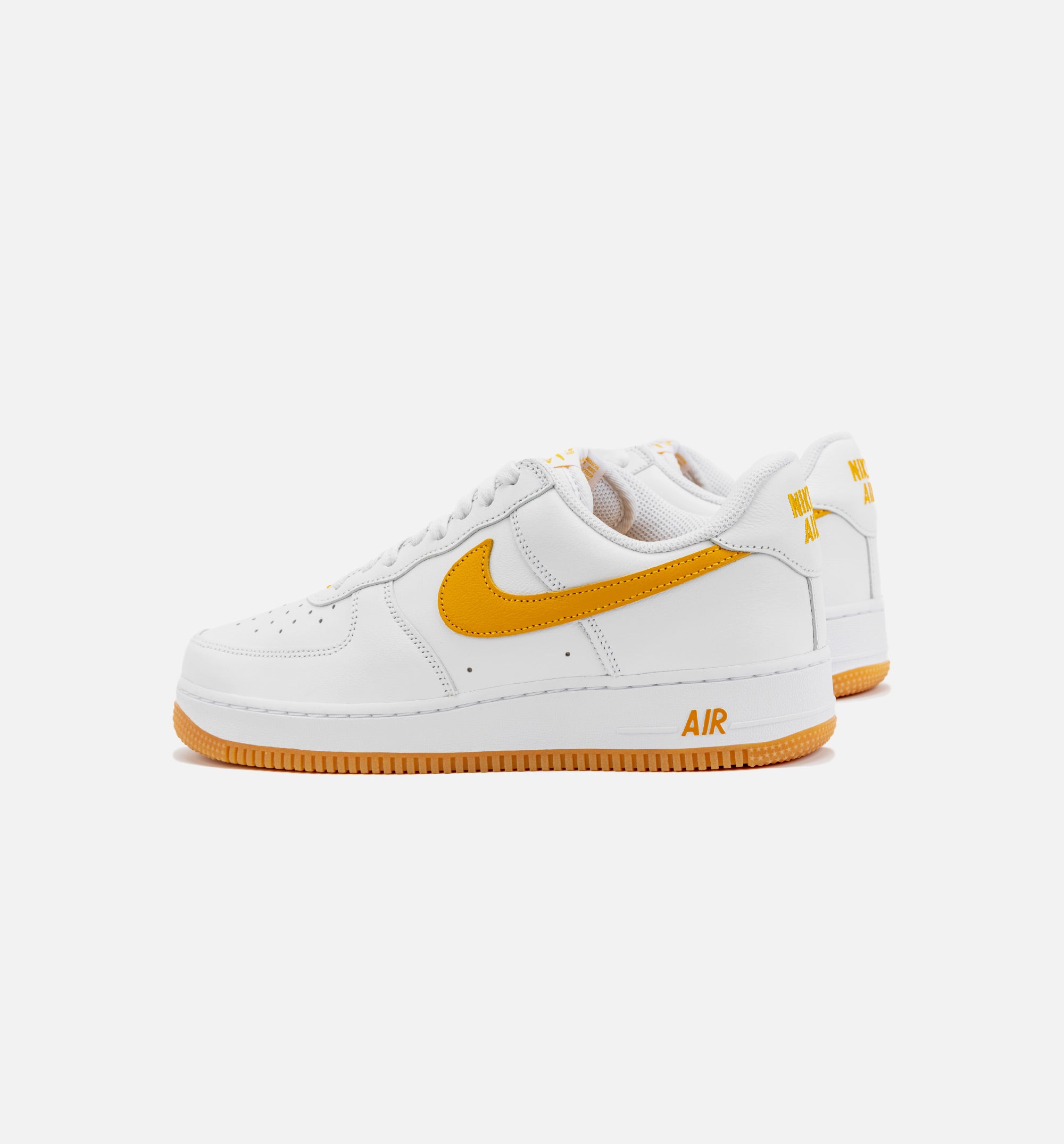 Air Force 1 Low Waterproof Mens Lifestyle Shoe - White/Yellow