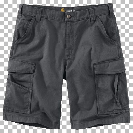 Carhartt Men's Rugged Flex® Relaxed Fit Canvas Cargo Work Short_Shadow