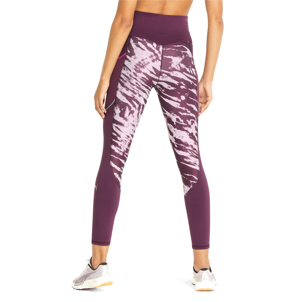 Run 5K Graphic High Waisted 7/8 Athletic Leggings