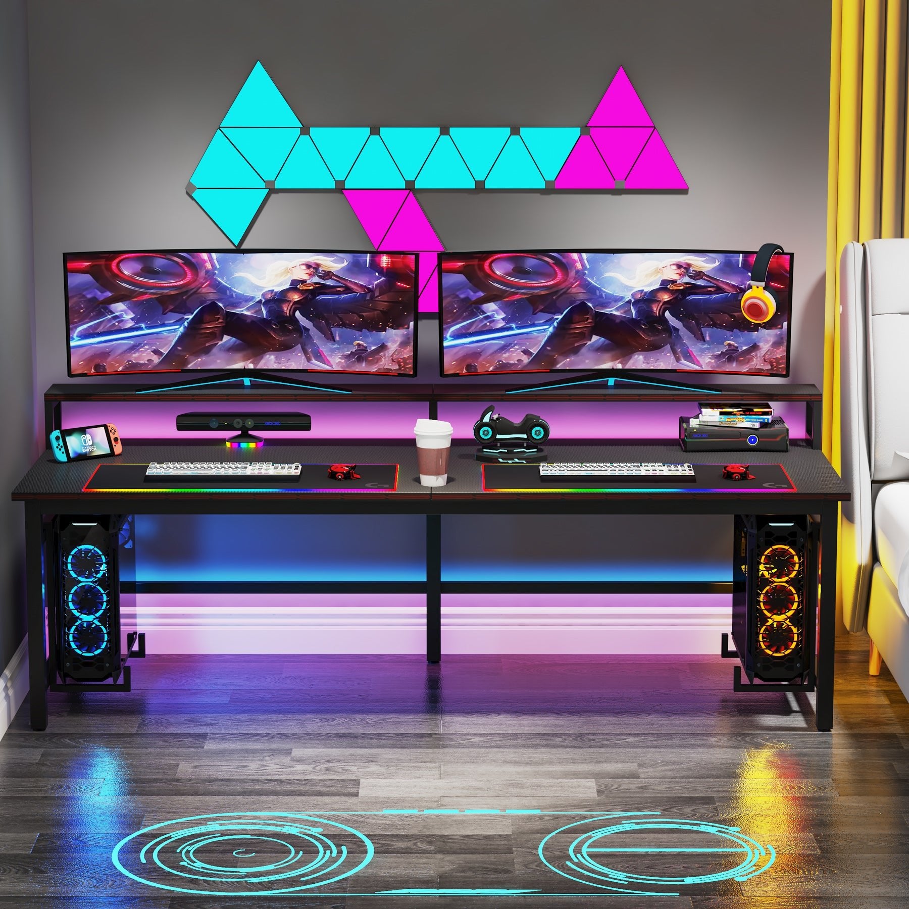 Two Person Gaming Desk, 78.7