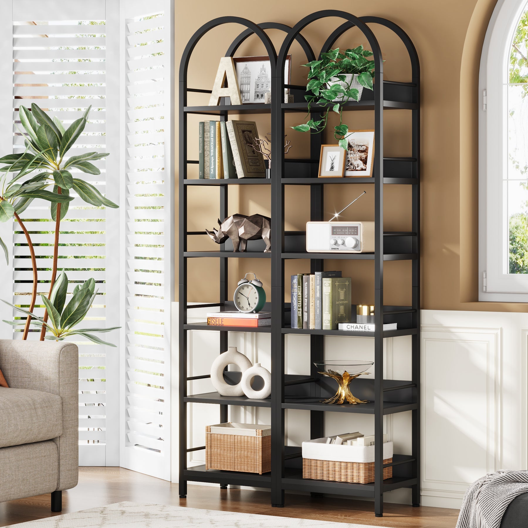 6-Tier Bookshelf, 78.7