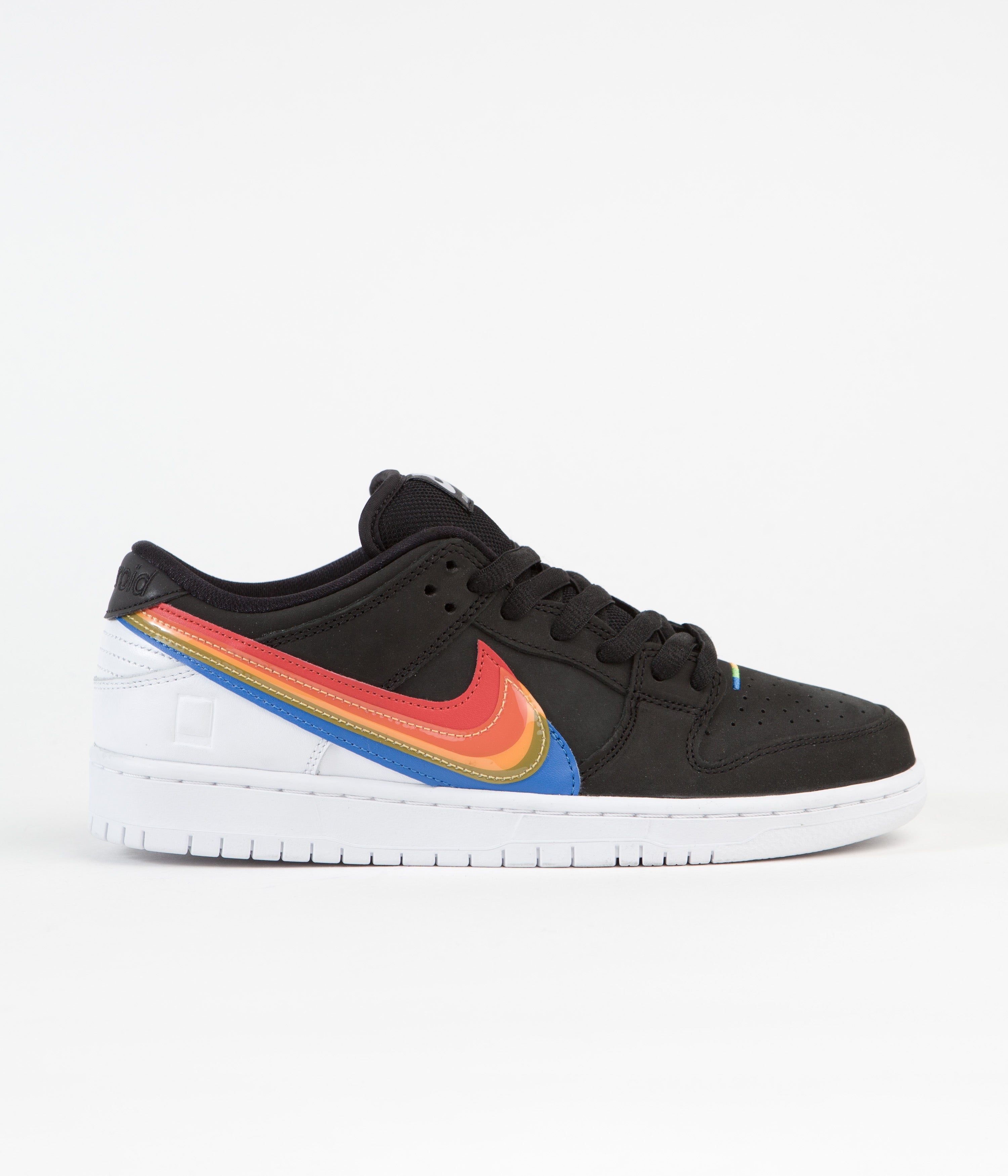 Nike SB Dunk Low Pro 'Polaroid' Shoes - Black / Black - White