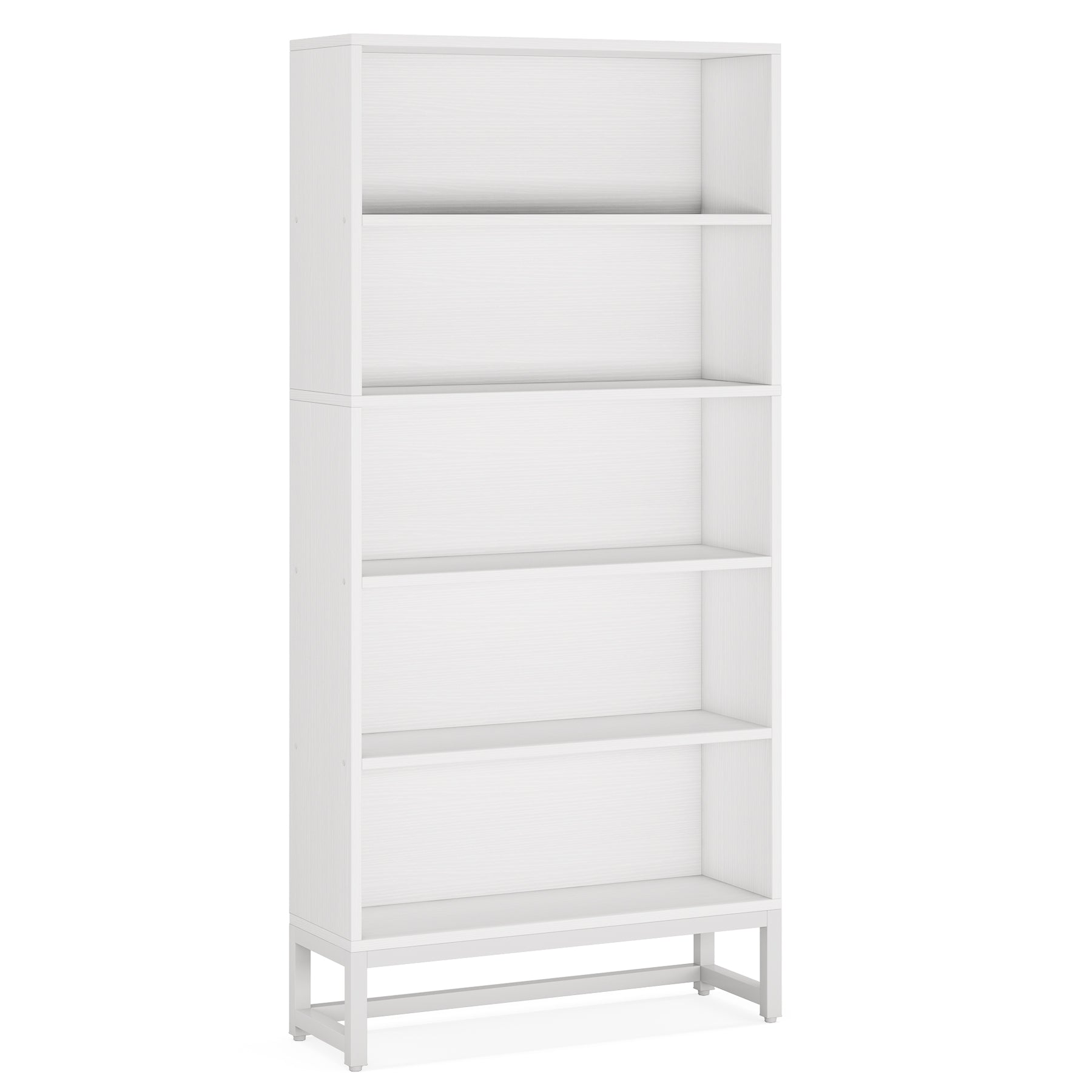 70.8” Bookcase, Large Bookshelf Organizer with 5-Tier Storage Shelves