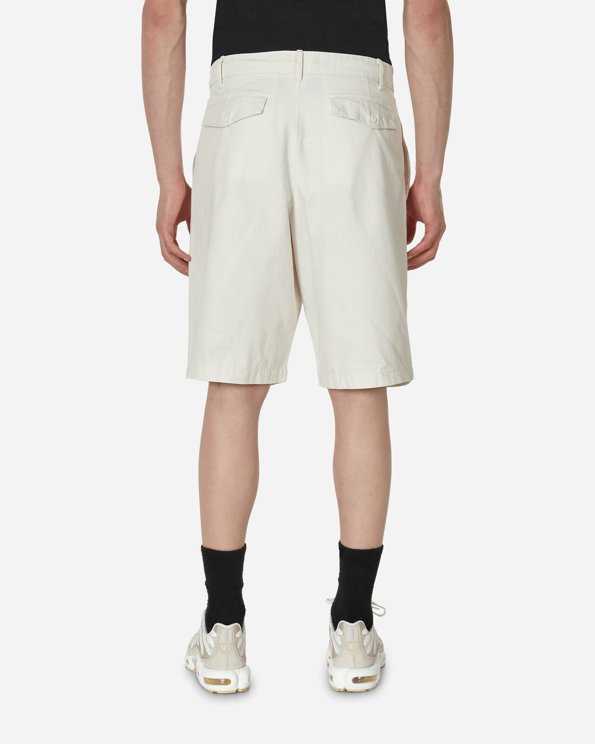 Pleated Chino Shorts Phantom