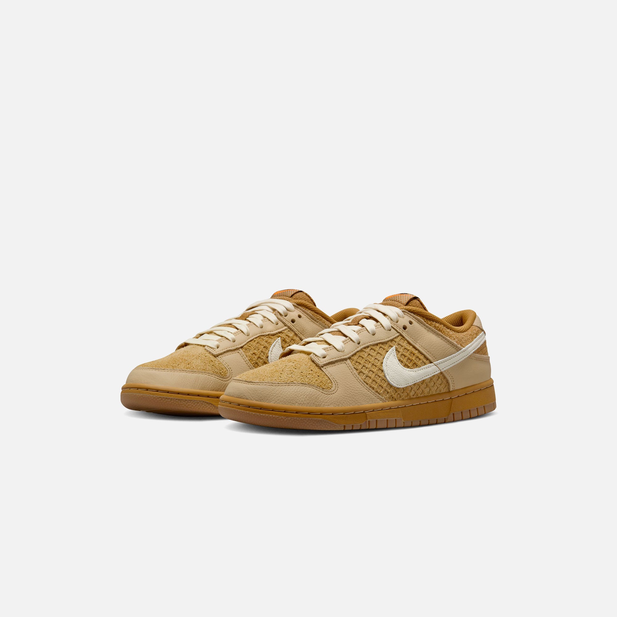 Nike Dunk Low - Wheat / Coconut Milk / Sesame / Black / Total Orange