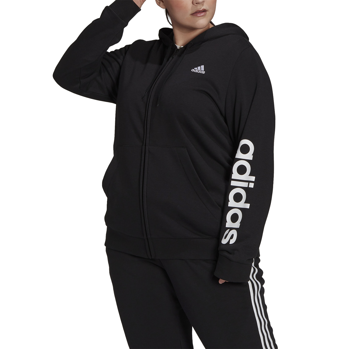 Women's Essentials Full-Zip Hoodie - Extended