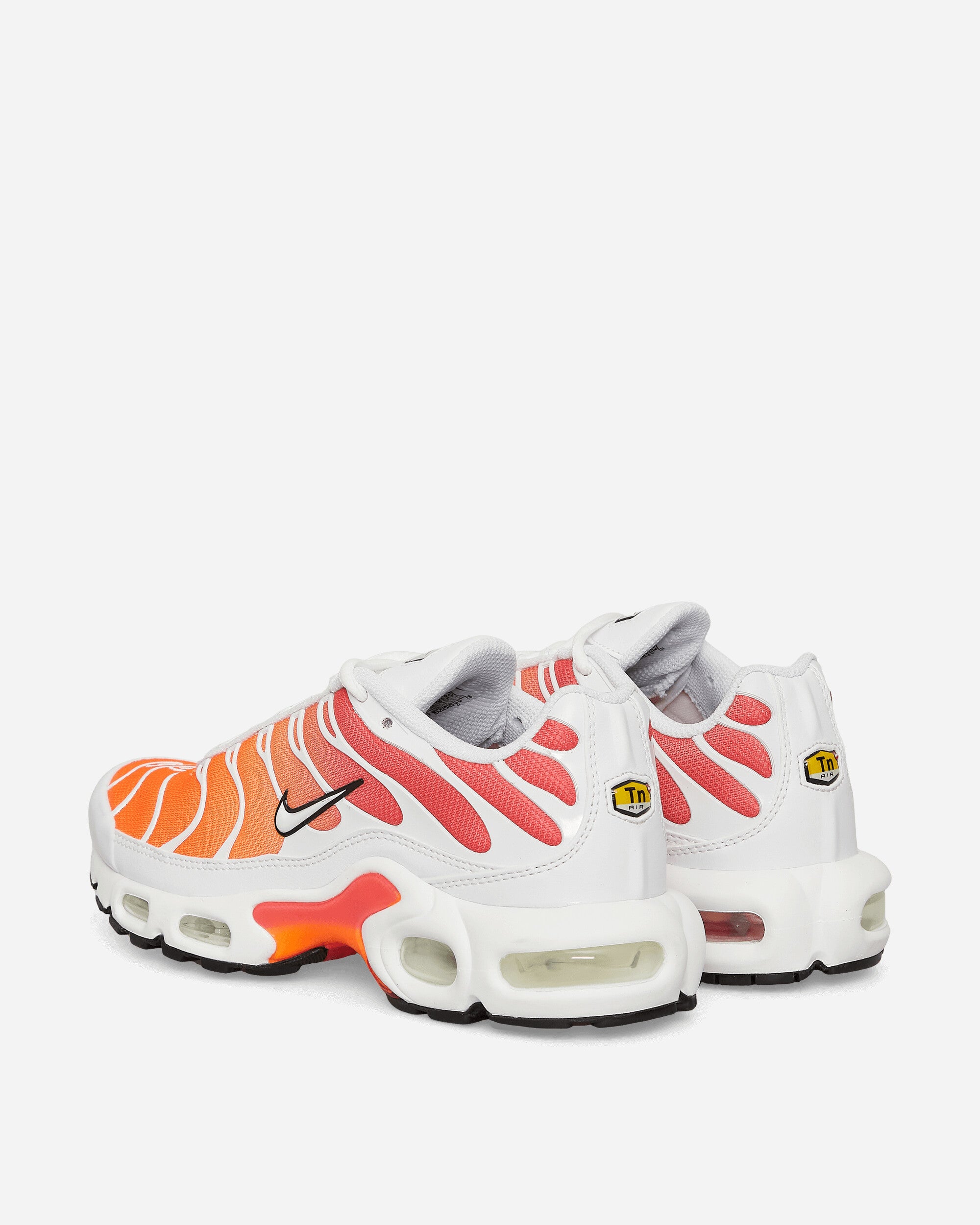 WMNS Air Max Plus Sneakers White / Ember Glow / Total Orange