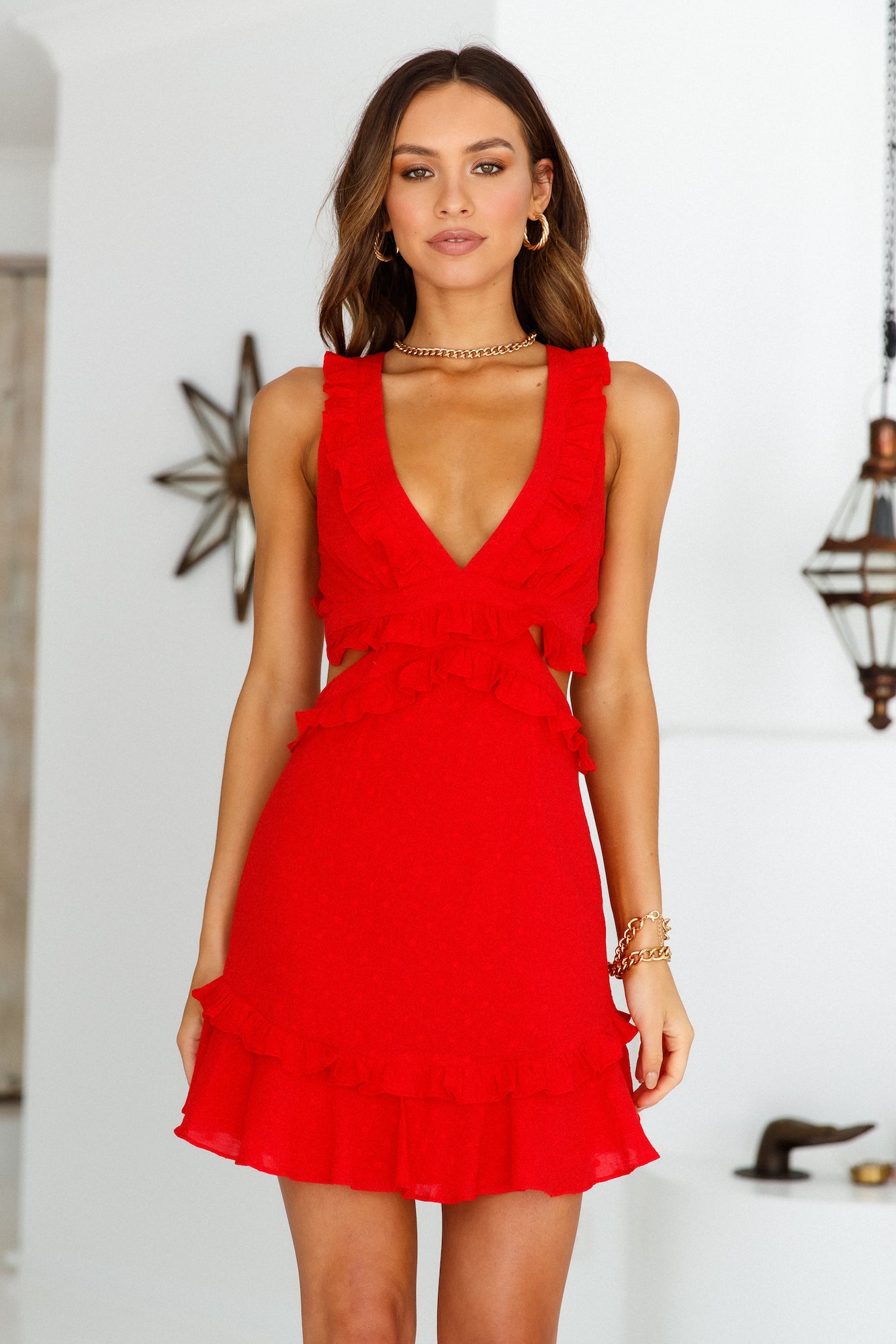 So Into You Dress Red