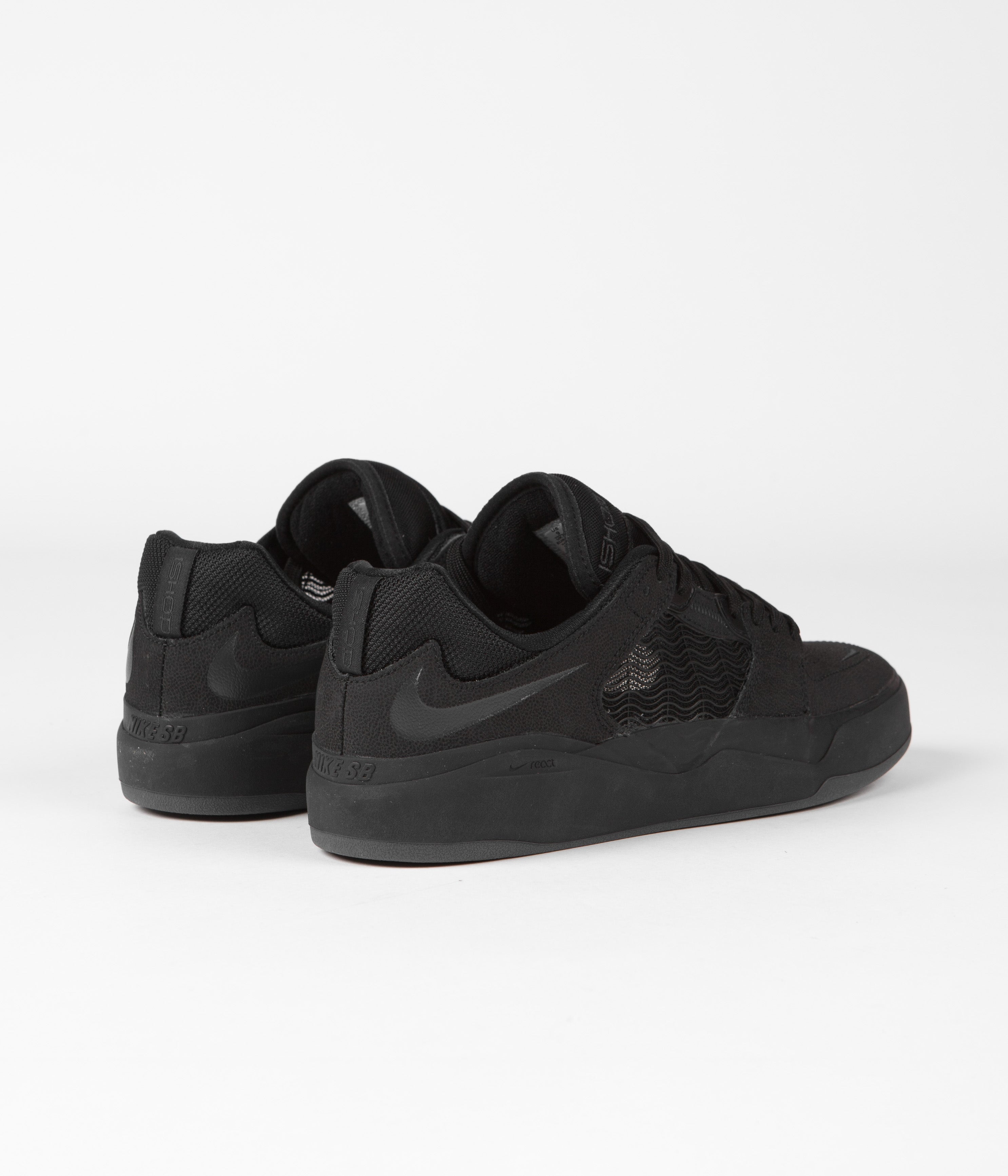 Nike SB Ishod Premium Shoes - Black / Black - Black - Black