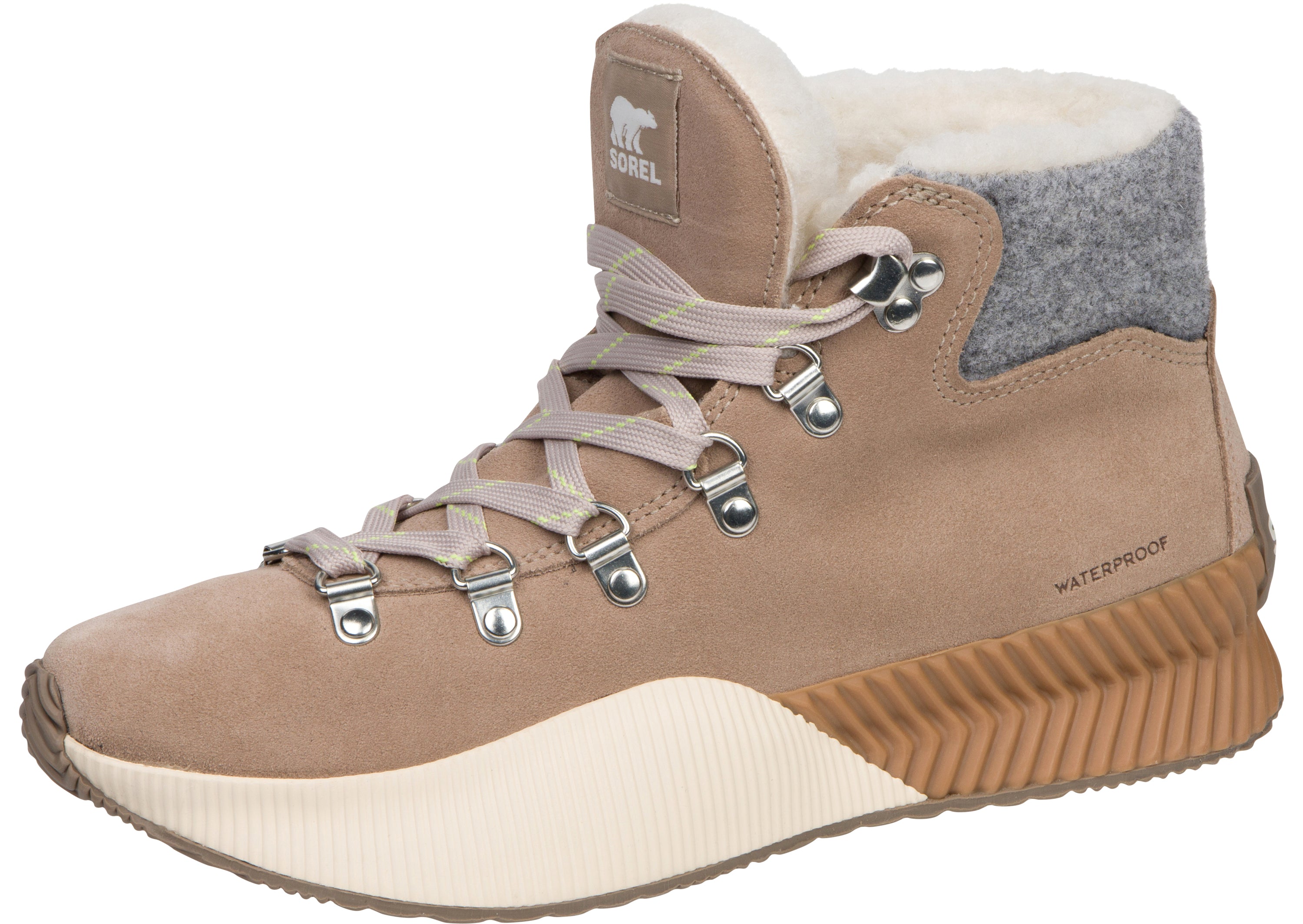 Sorel Womens Out N About III Conquest WP Omega Taupe Gum 2