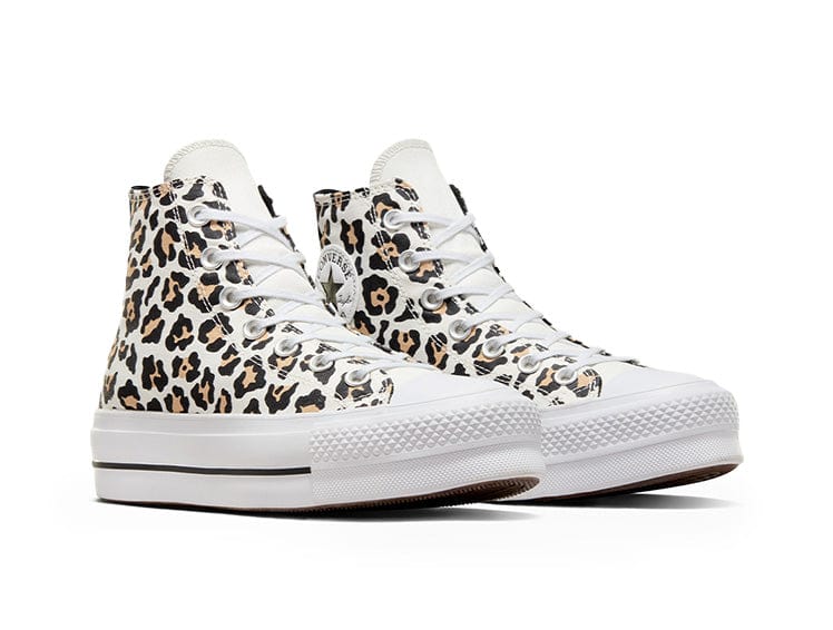 Converse Chuck Taylor Hi Lit Leopard Love Womens Blanco